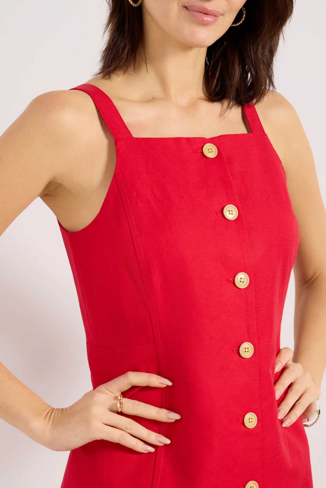 Alexis Linen Cotton Dress - Image 6