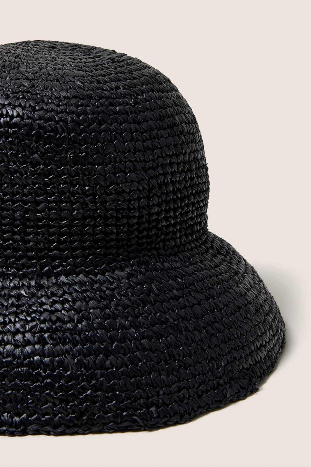 Alfie Raffia Bucket Hat - Image 2