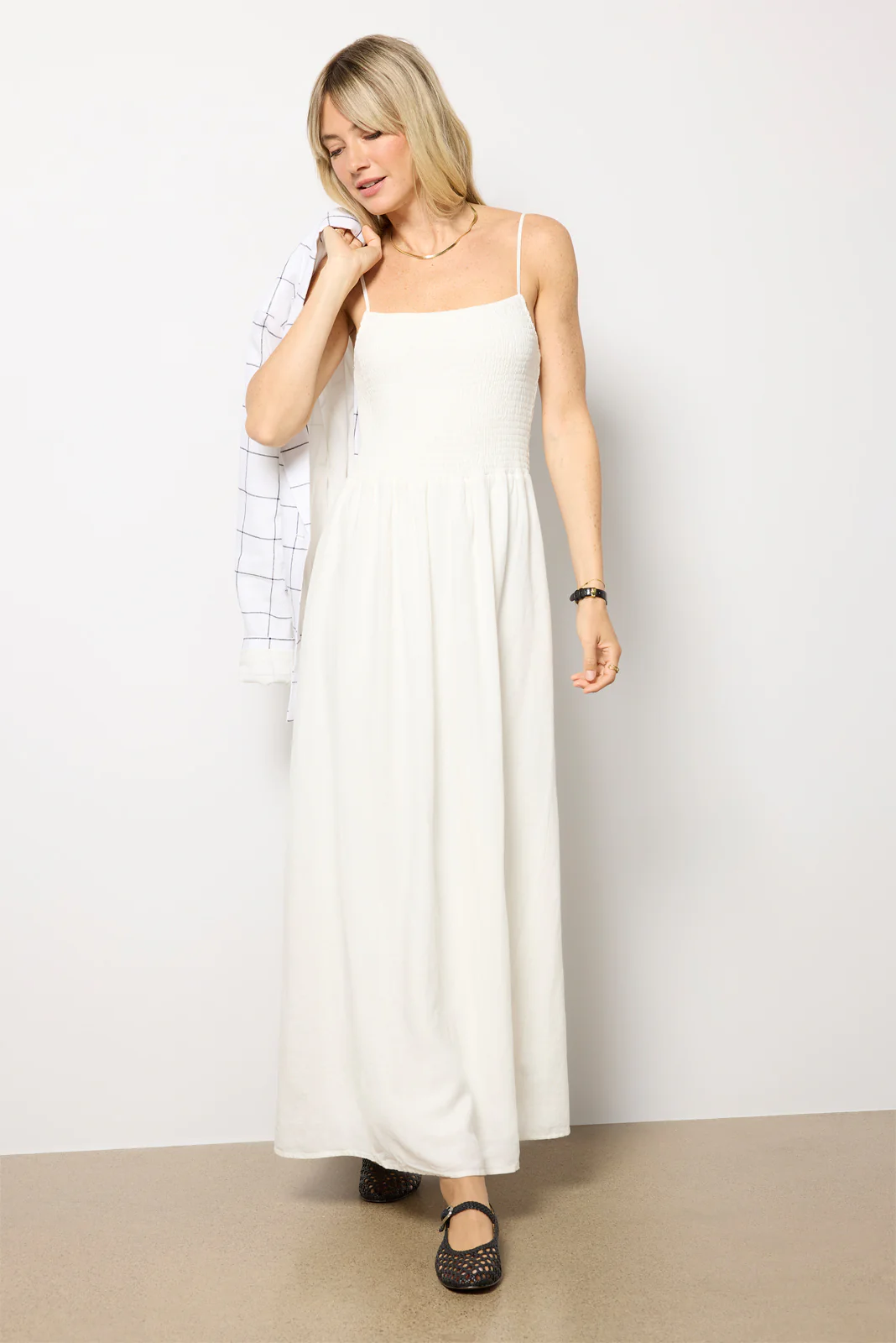 Bayside Linen Maxi Dress - Image 3