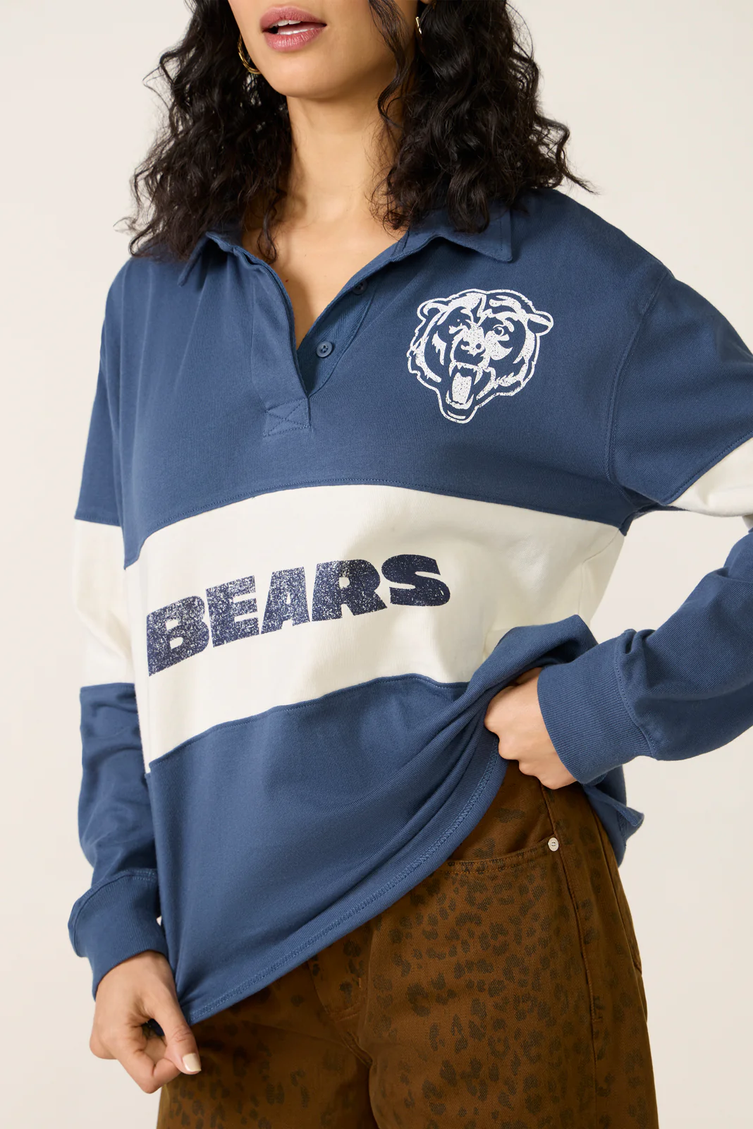 Bears Long Sleeve Rugby - Image 3