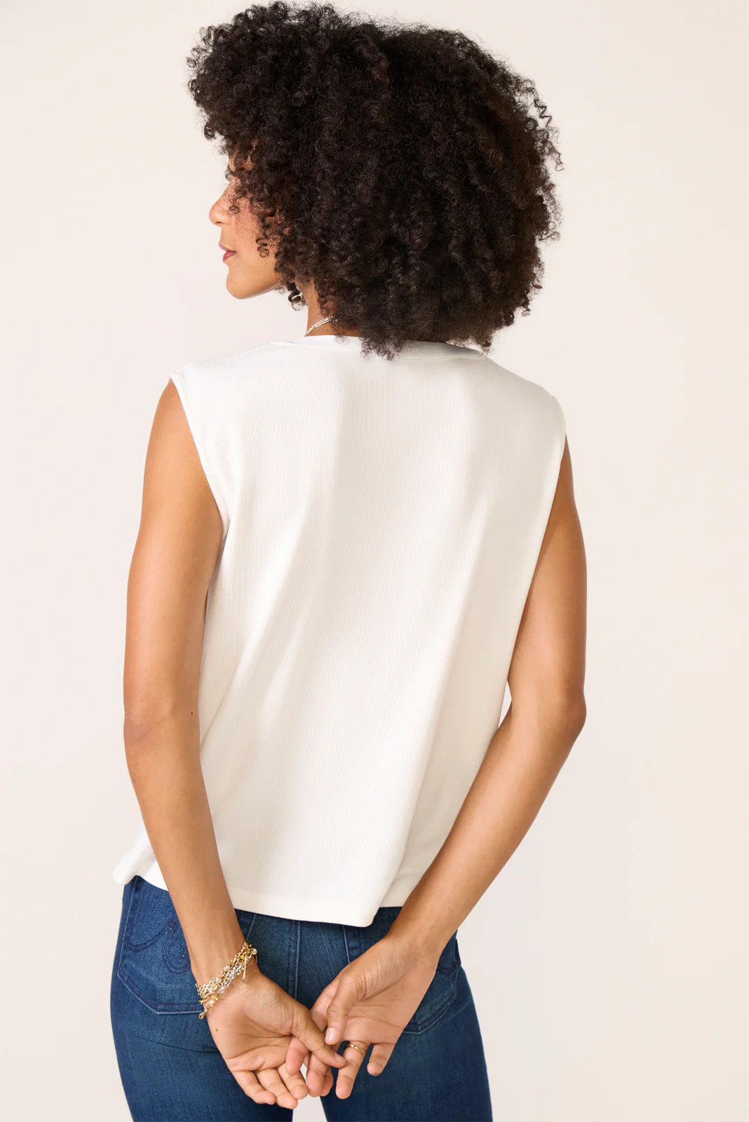 Bex Split Neck Tank - Image 4