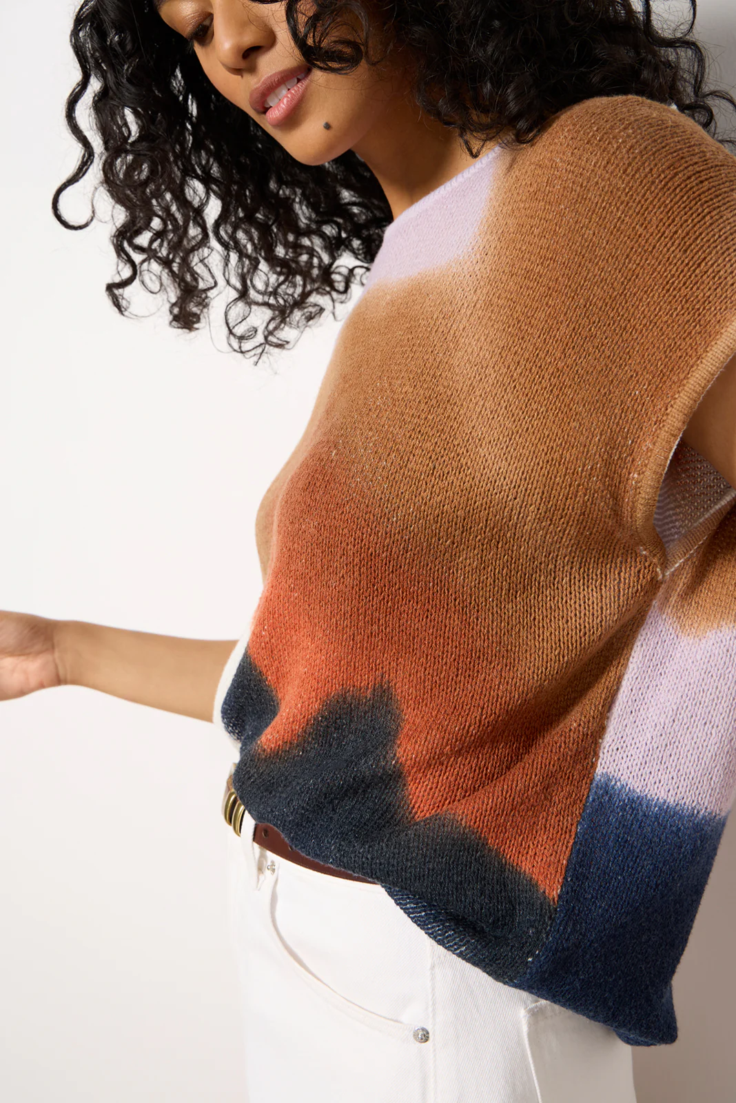 Bowie Sleeveless Sweater - Image 2