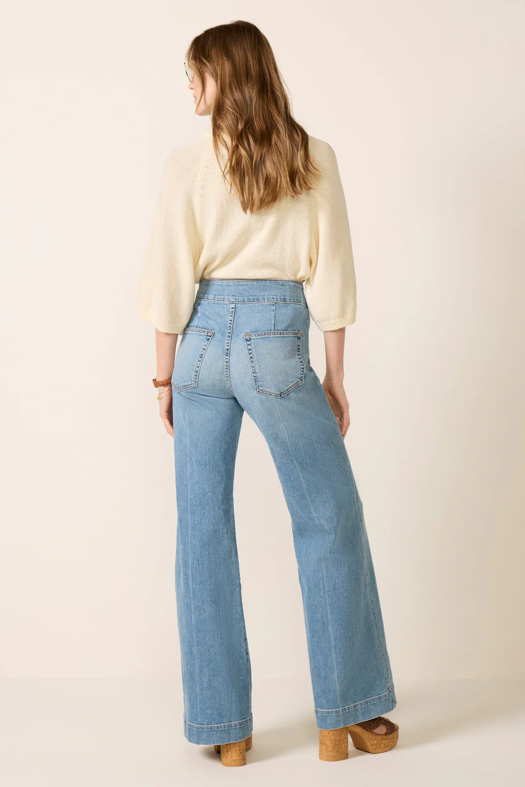 Brighton Wide Leg Trouser - Image 4