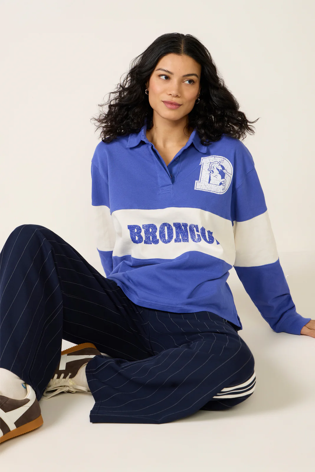 Broncos Long Sleeve Rugby - Image 6