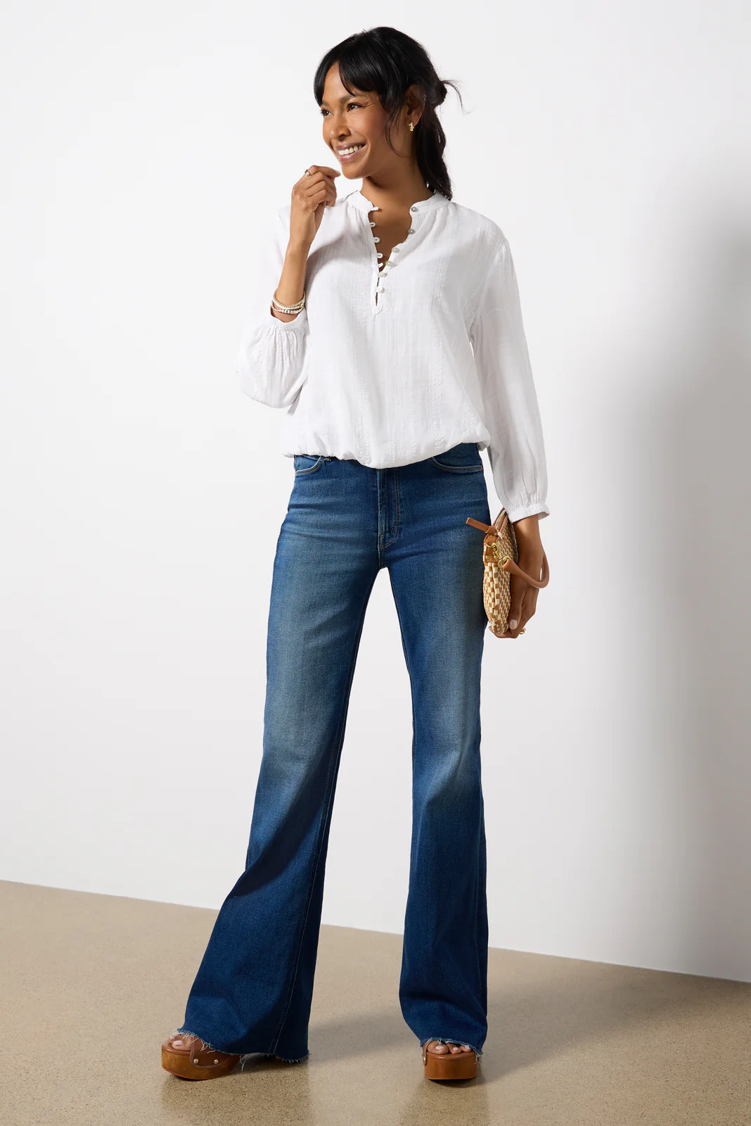 Button Front Textured Shirt - Image 6