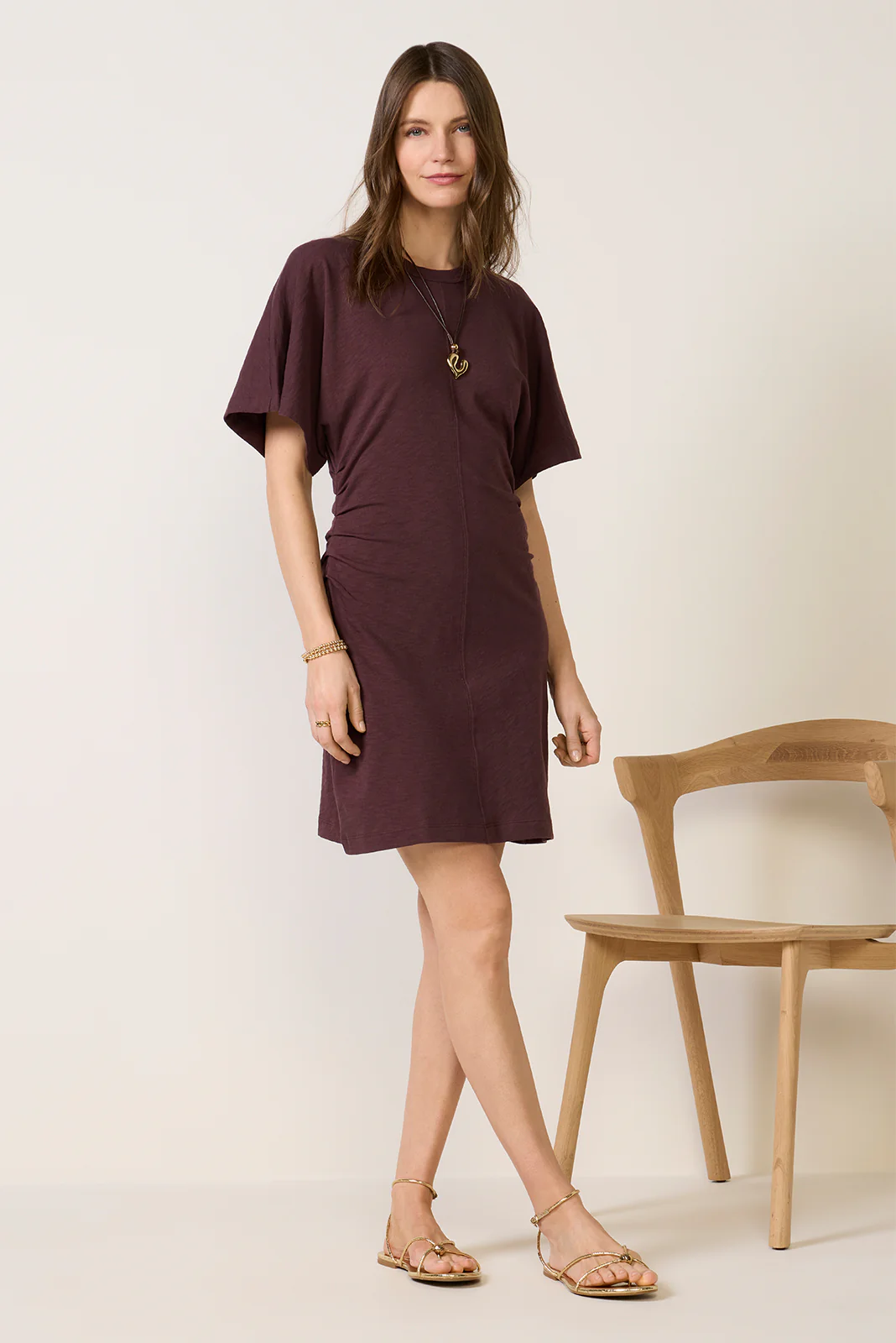 Cam Ruched Mini Dress - Image 2