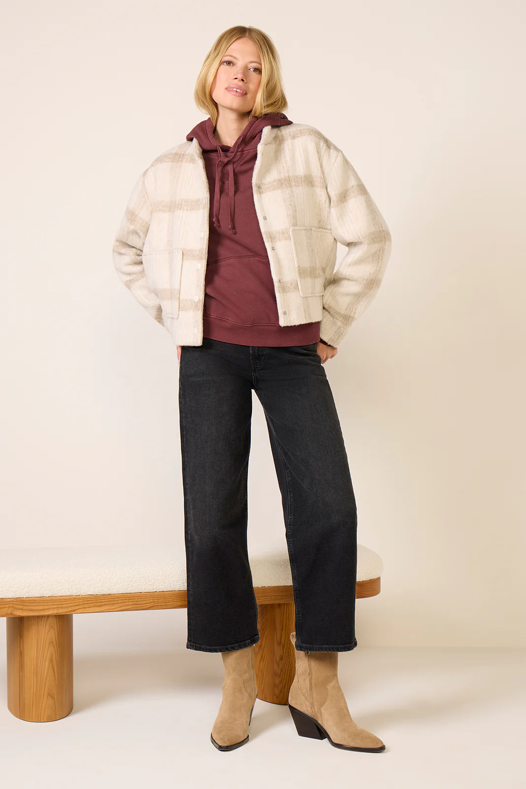 Cambridge Plaid Jacket - Image 3