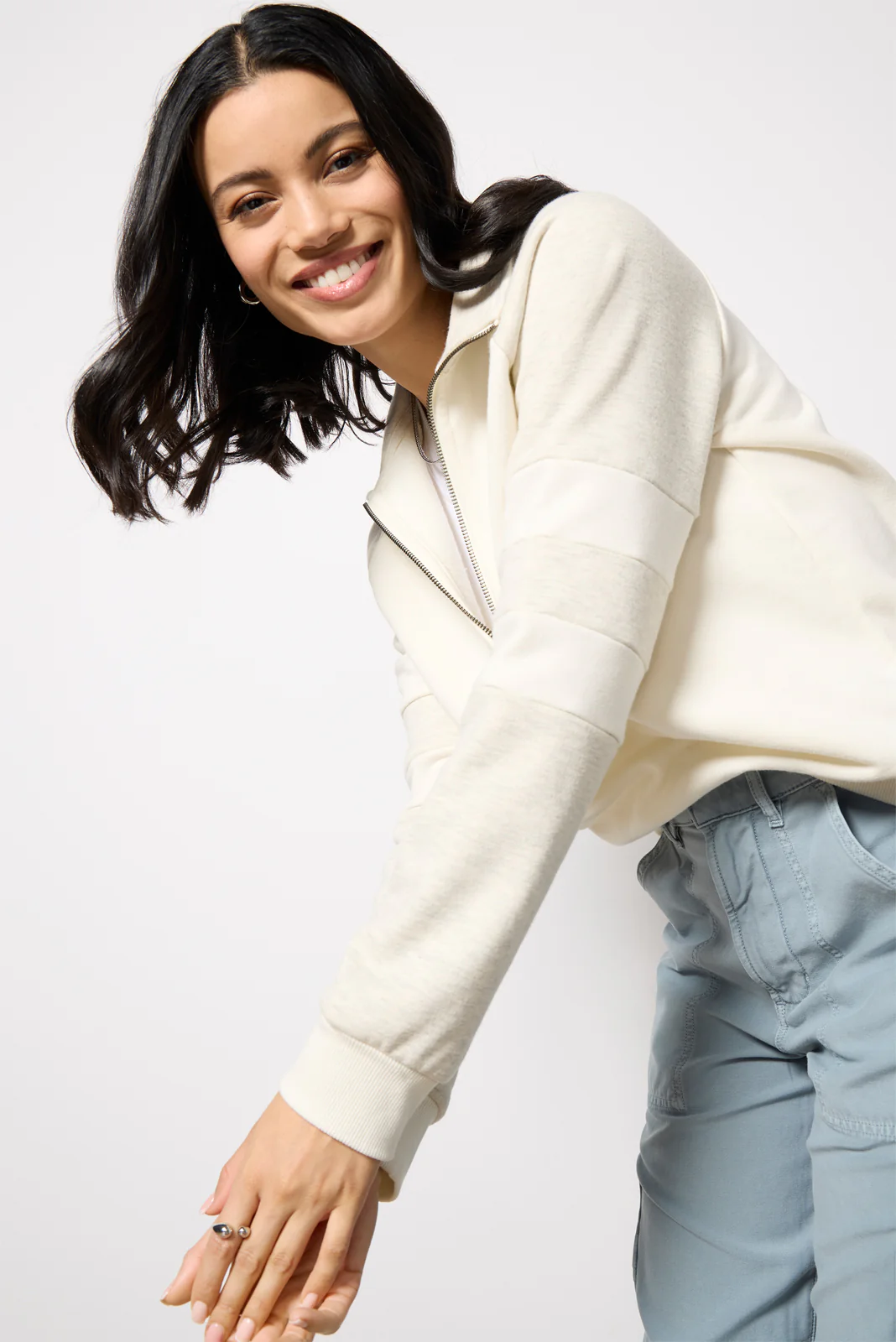 Cece Varsity Quarter Zip - Image 6