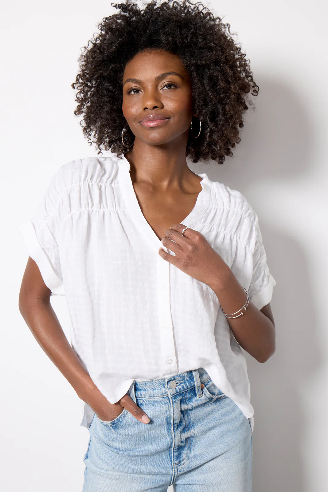 Cecilia Shirred Top - Image 5
