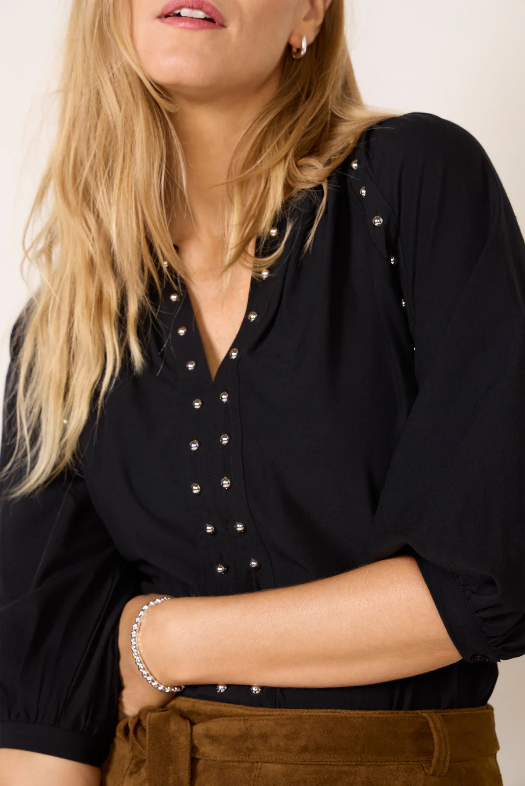 Celina Stud Blouse - Image 3