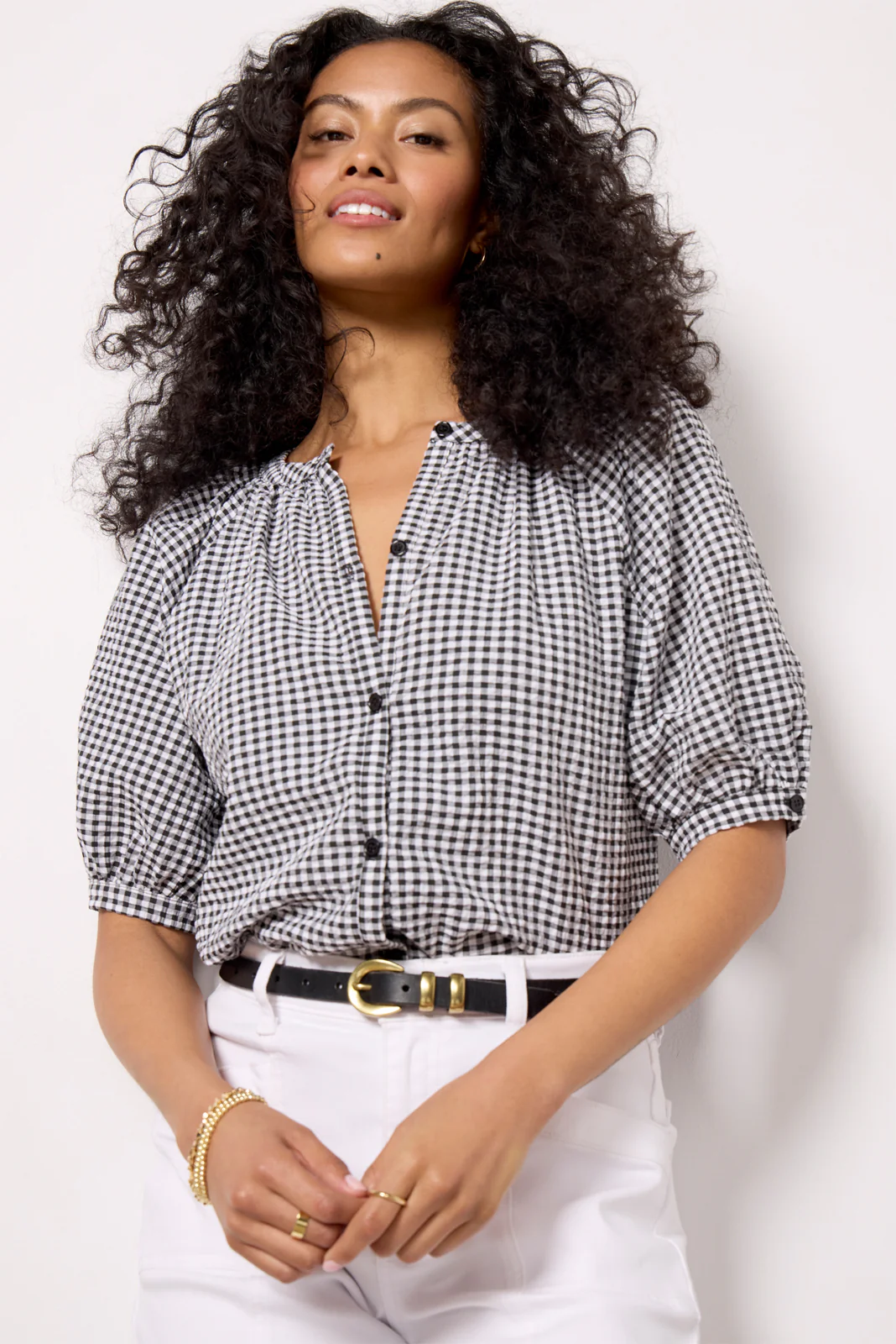 Cheyenne Gingham Top - Image 5