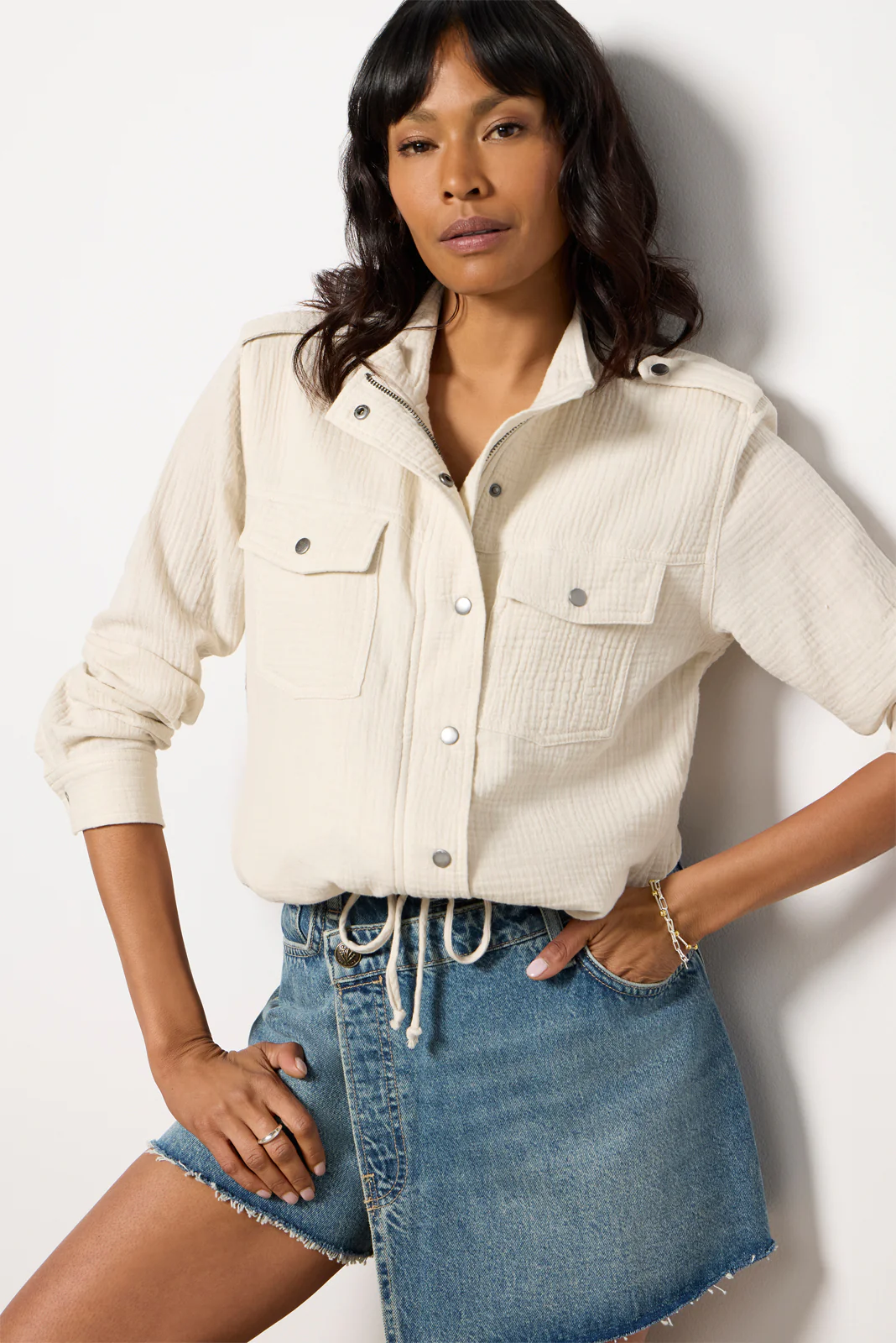 Collins Gauze Jacket - Image 3