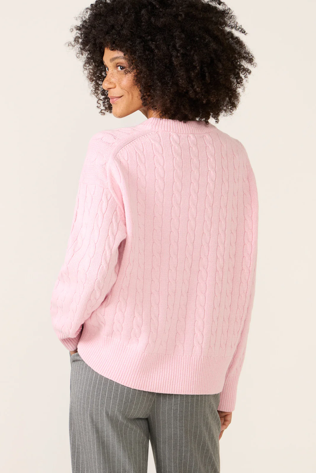 Crew Cable Sweater - Image 4