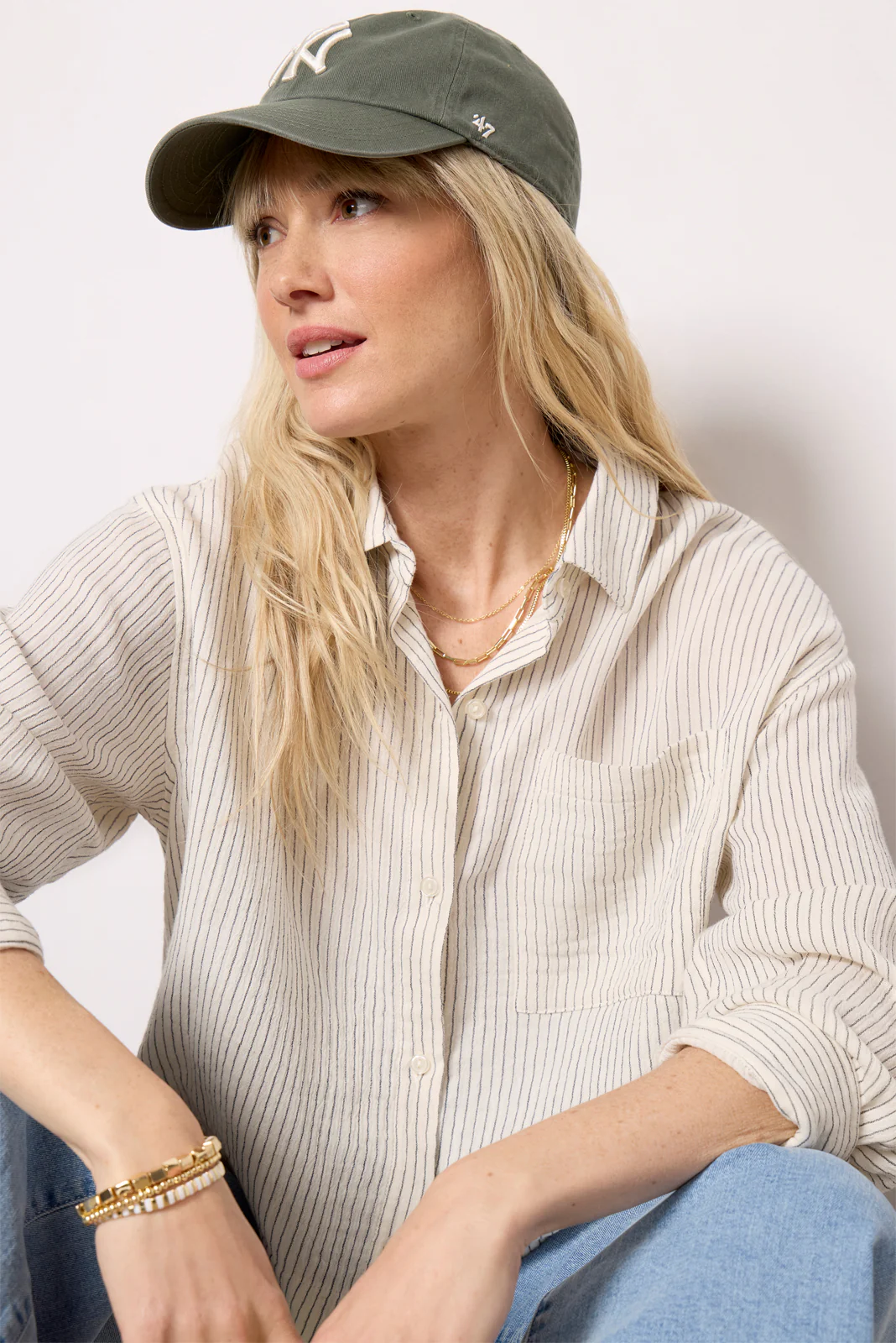 Del Mar Striped Shirt - Image 5