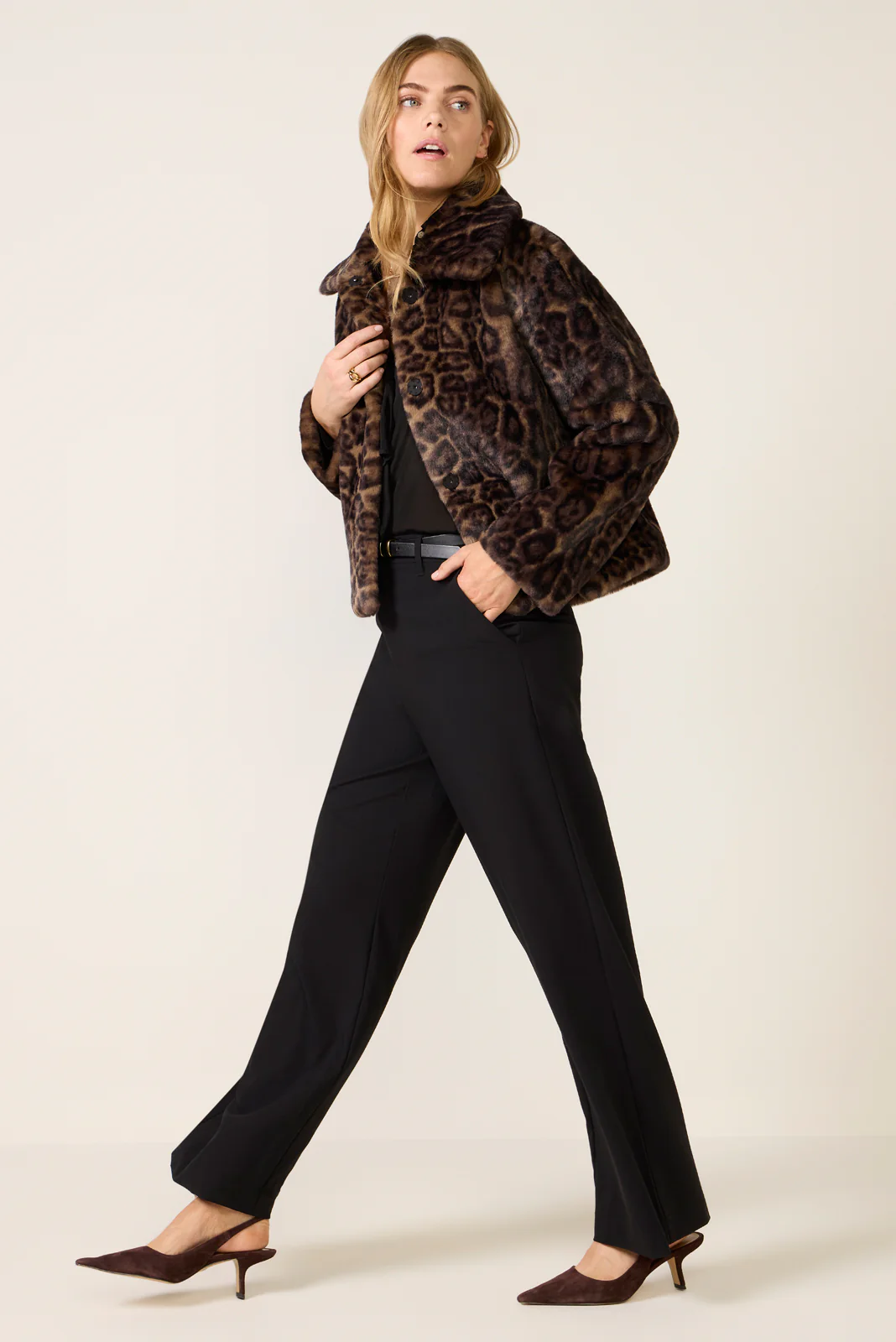 Elis Leopard Coat