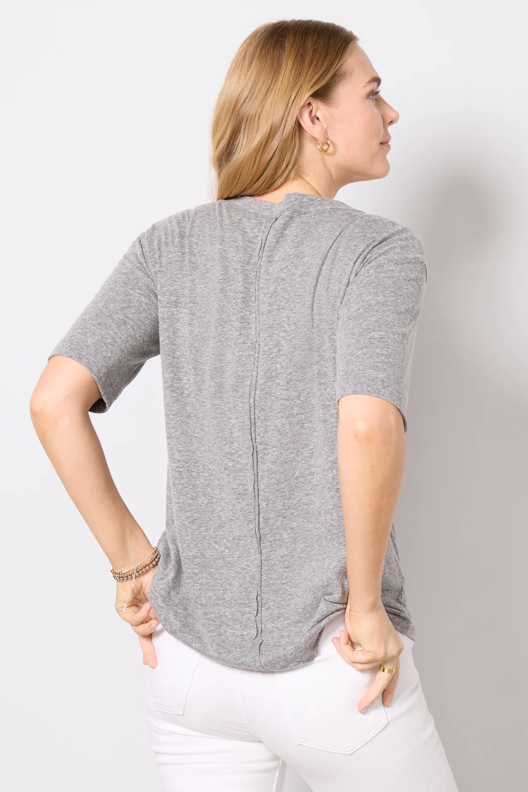 Elliot Pima Slub Tee - Image 4