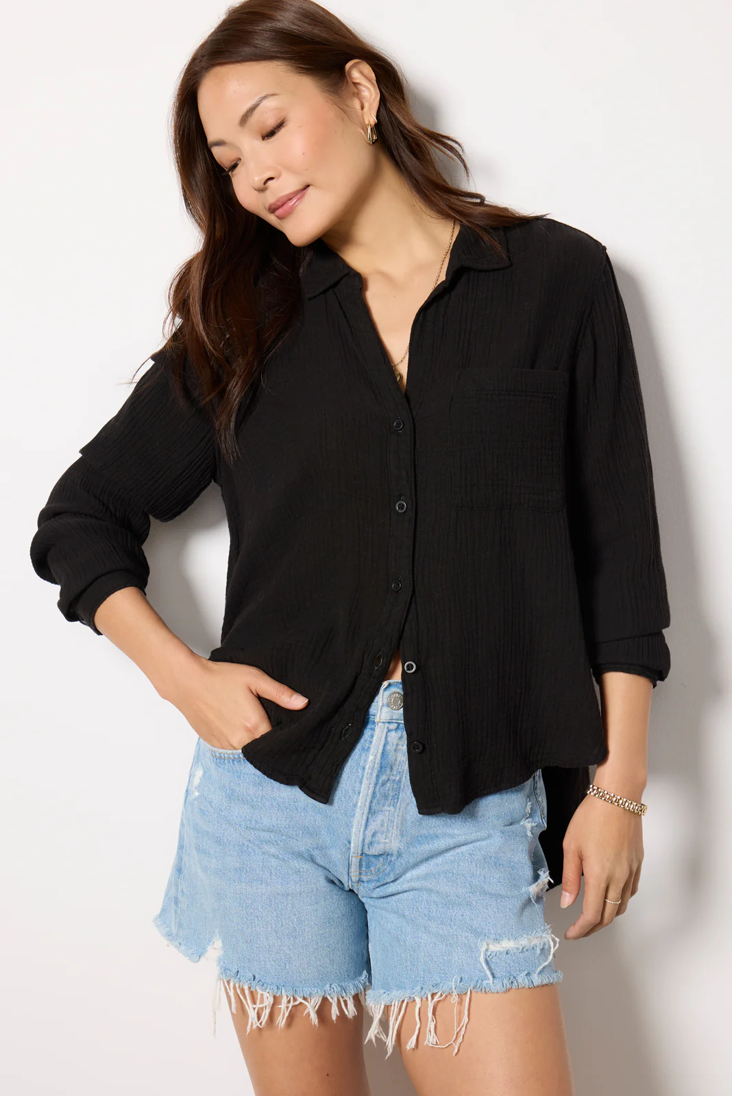 Essential Gauze Shirt - Image 6