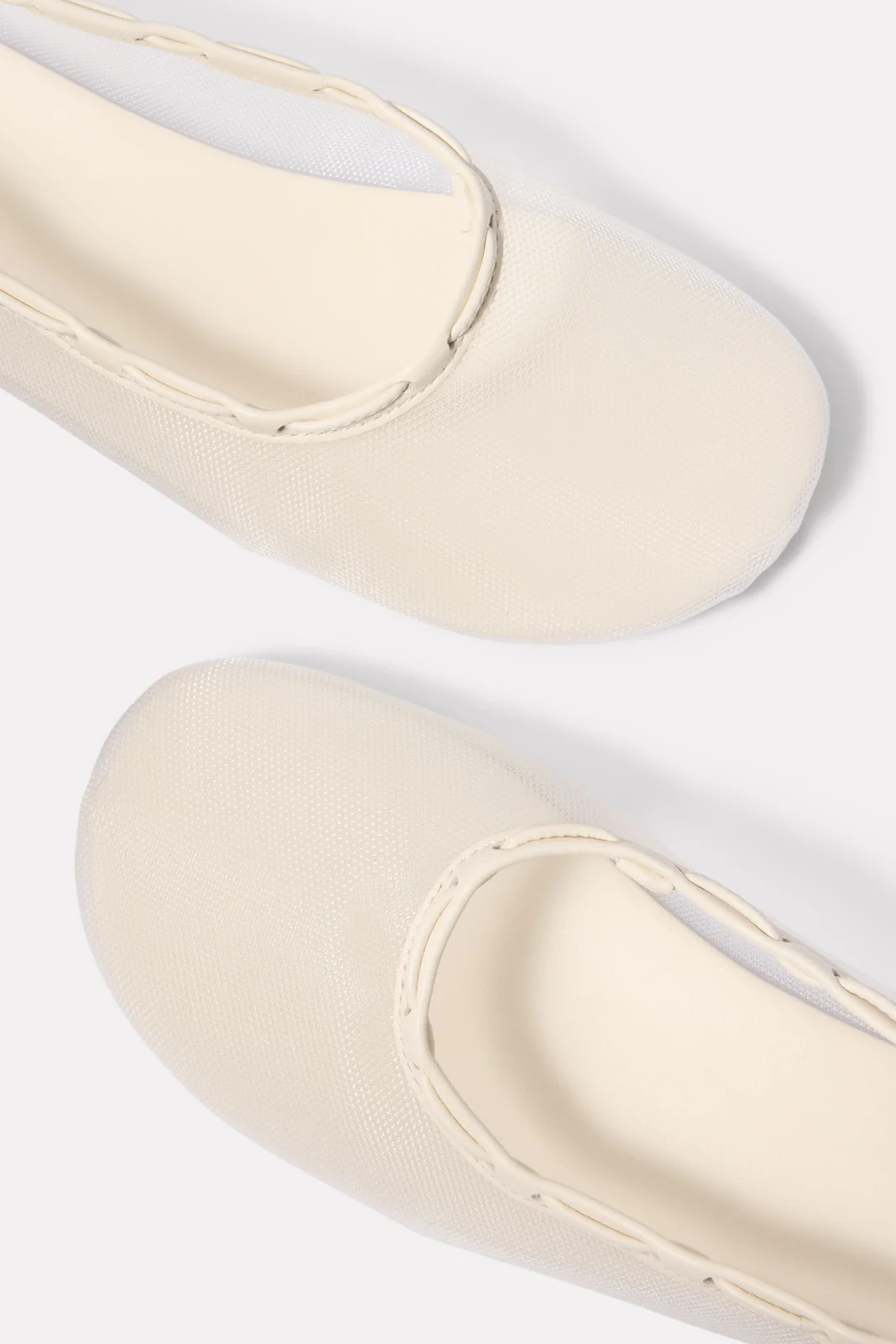 Gill Mesh Leather Ballet Flats - Image 3