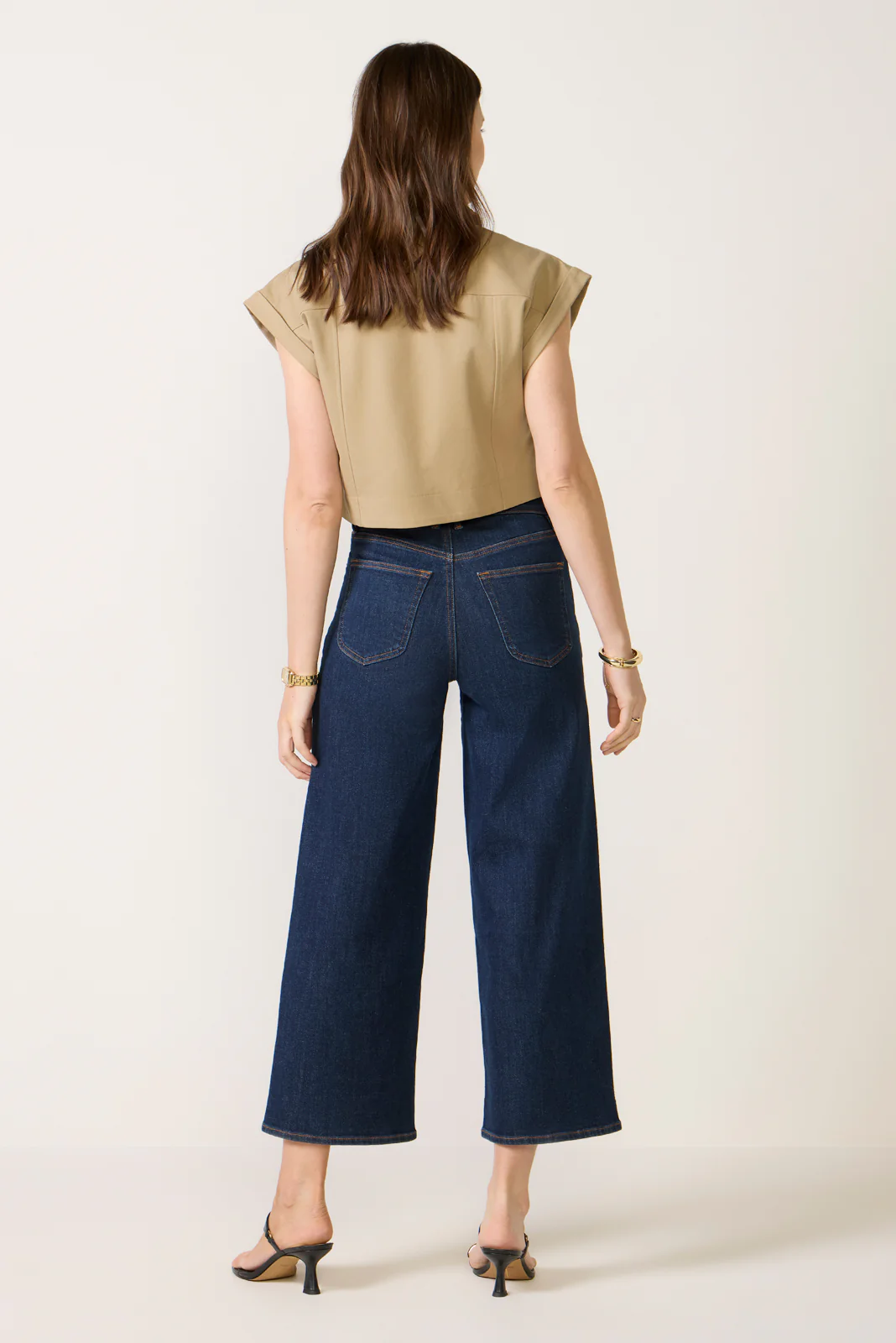 Good Waist Palazzo Crop - Image 2