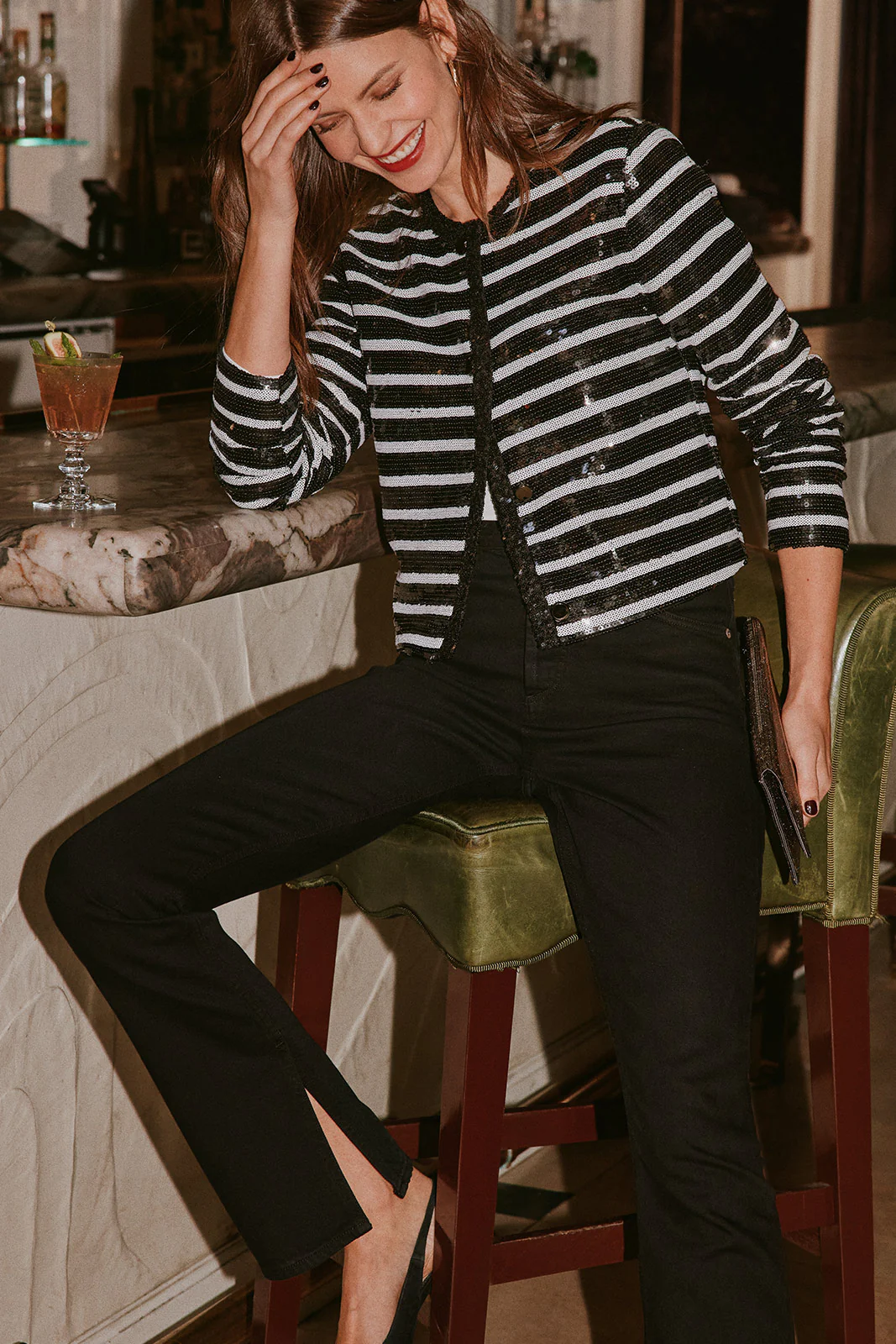 Ingram Bootcut Split Leg Jean - Image 7