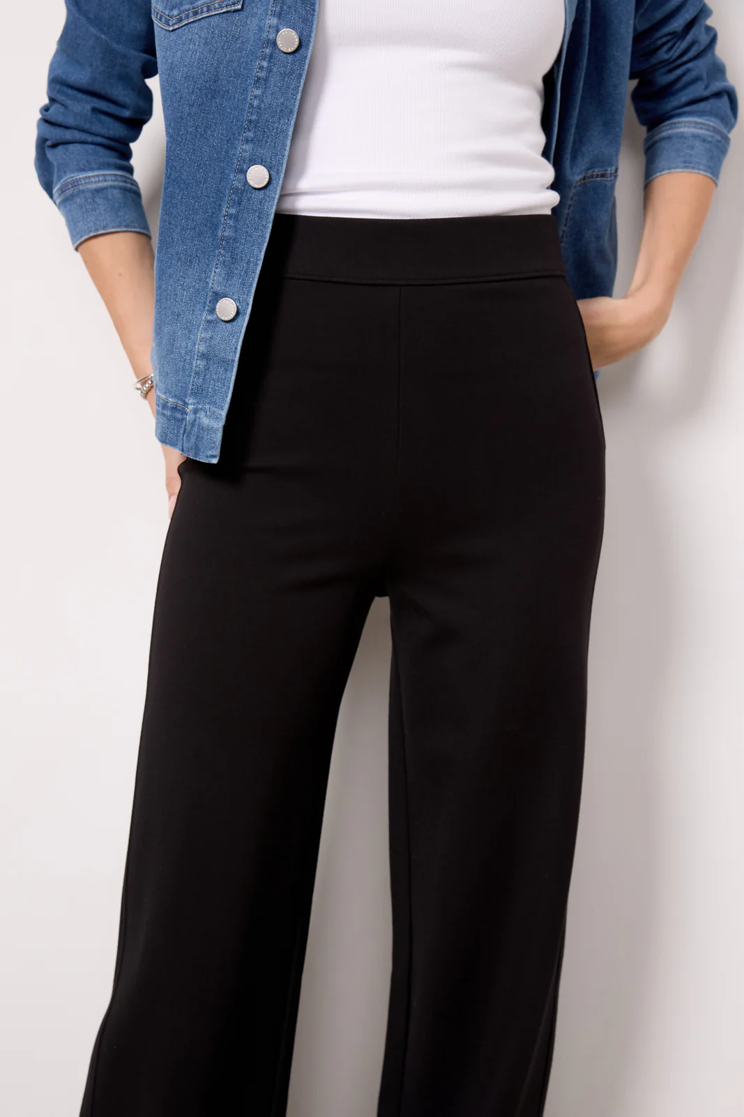 Irina Ponte Wide Leg Pant - Image 2