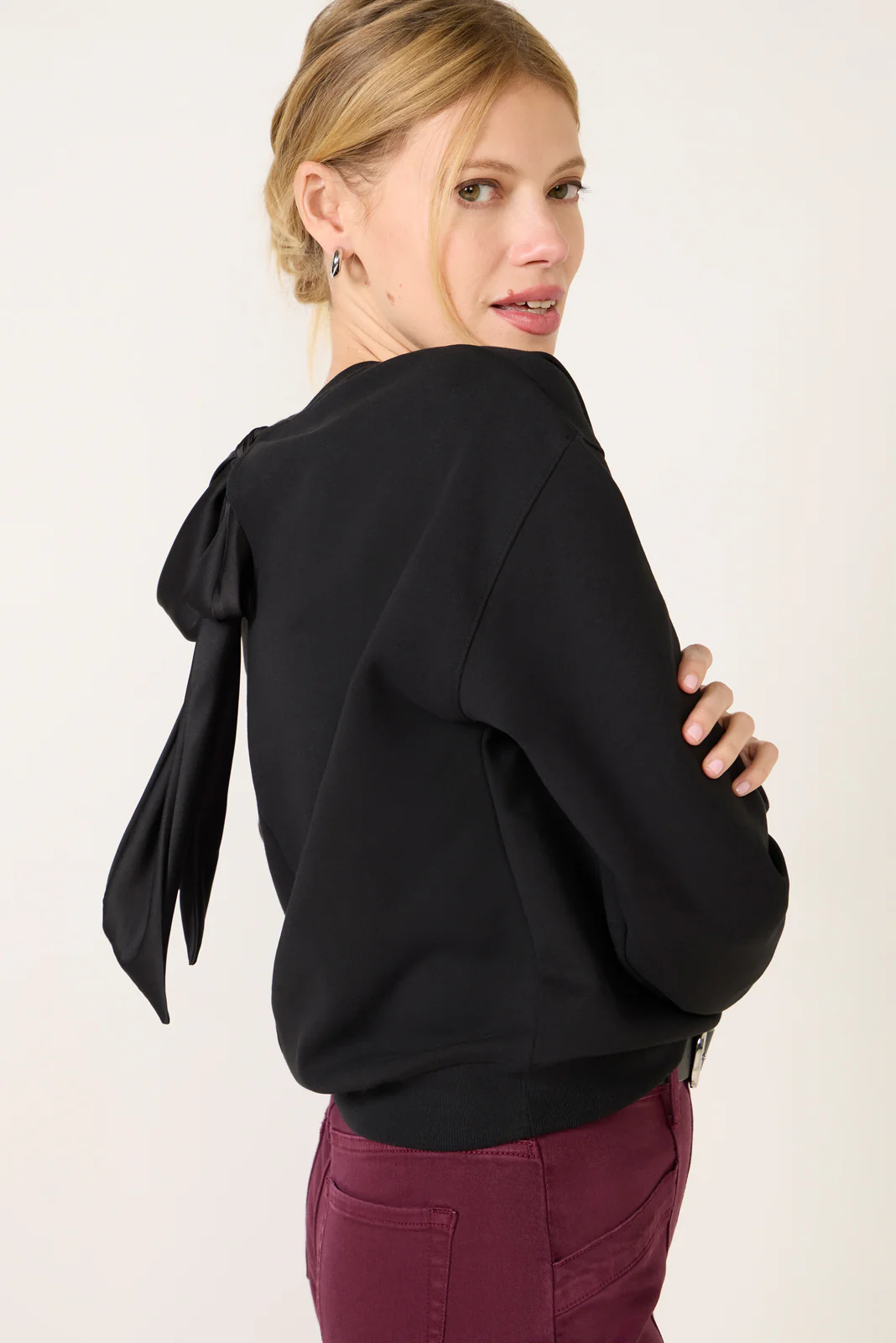 Juliana Bow Back Sweatshirt - Image 3