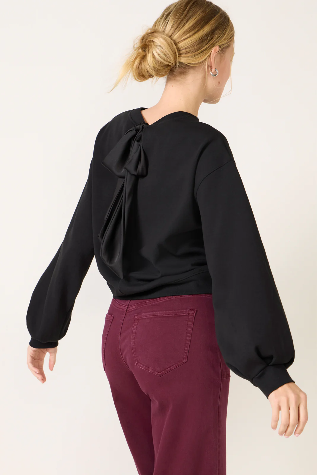 Juliana Bow Back Sweatshirt - Image 4