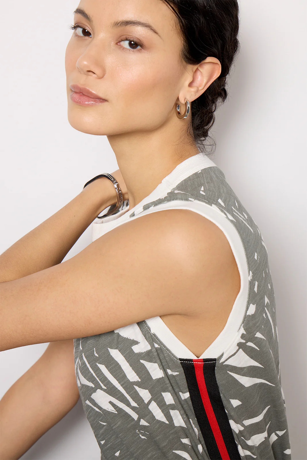 Kalani Palm Varsity Tank - Image 6
