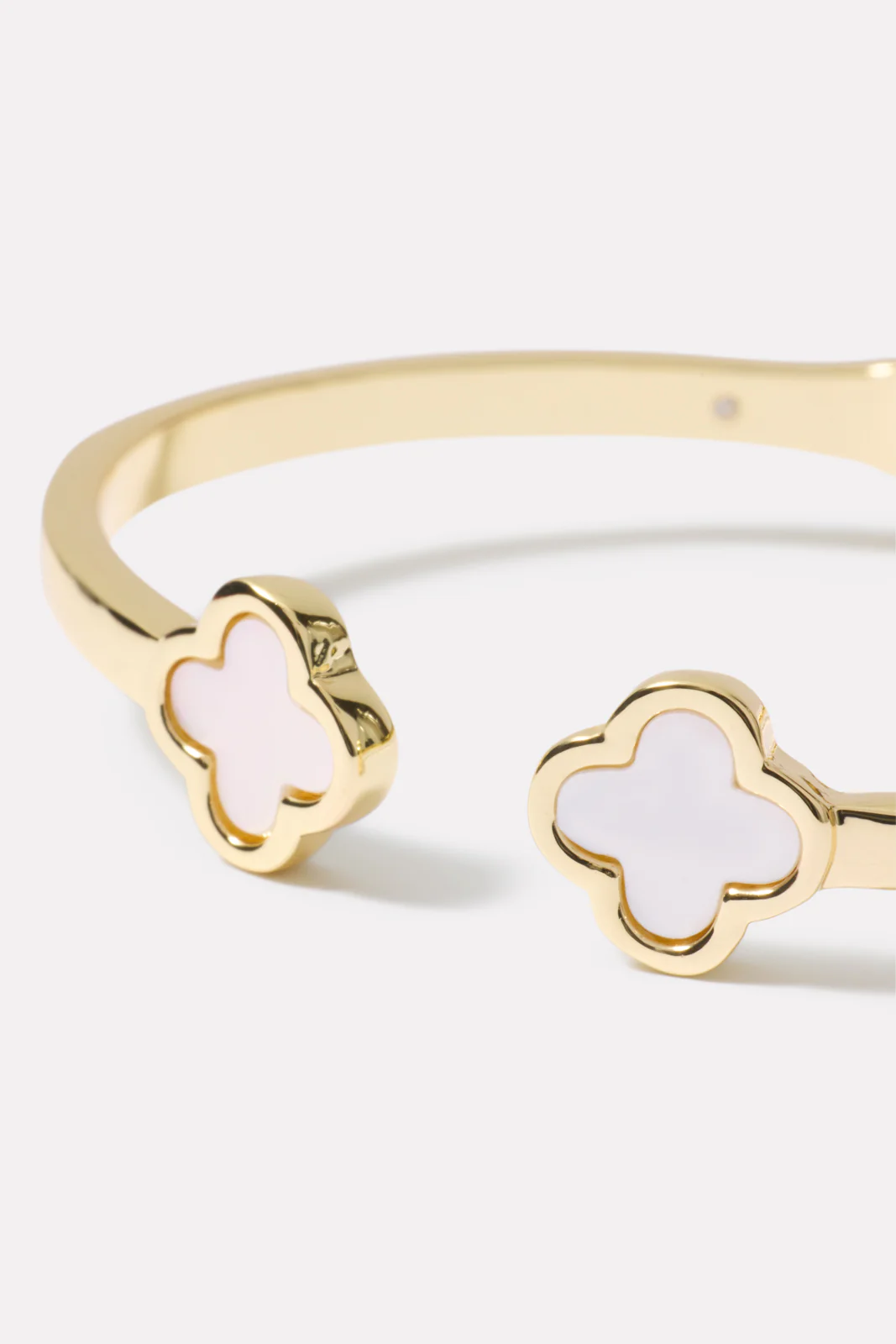 Kiara Clover Cuff Bracelet - Image 2