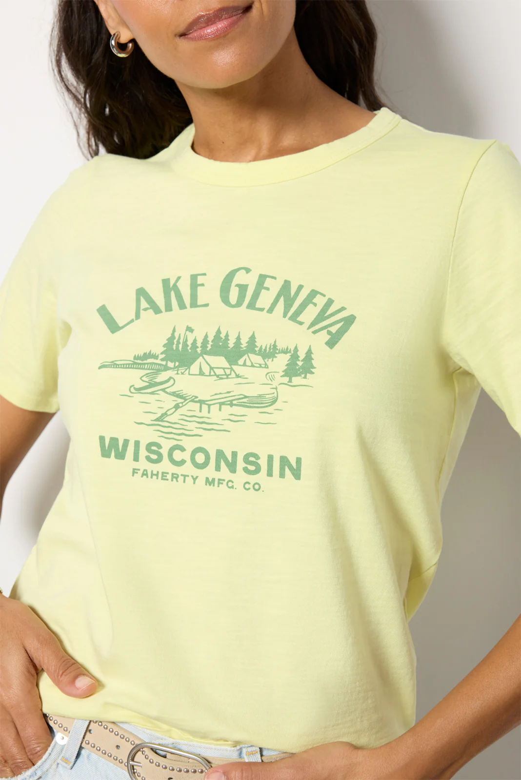 Lake Geneva Sunwashed Crew Tee - Image 3