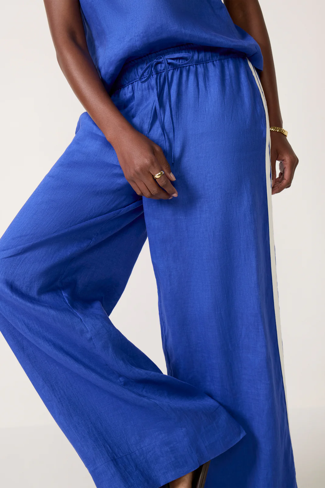 Leah Linen Track Pant - Image 2