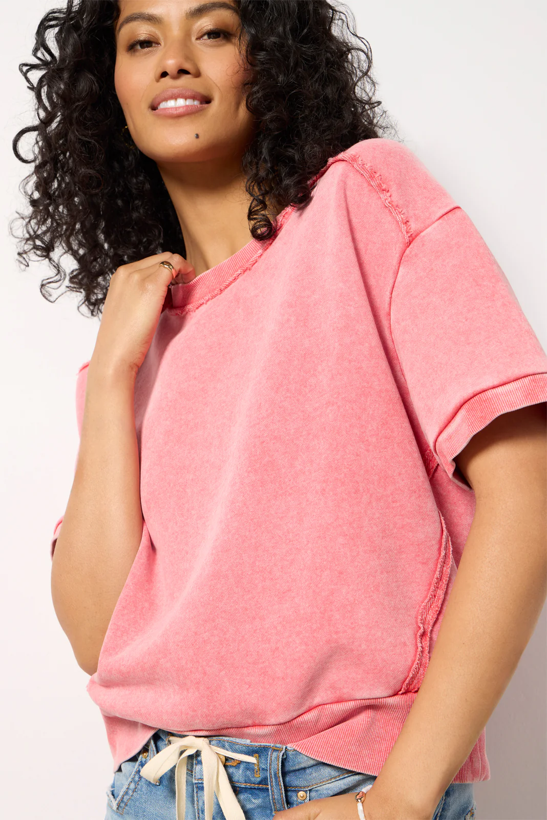 Lizzie Short Sleeve Sweatshirt - Image 3