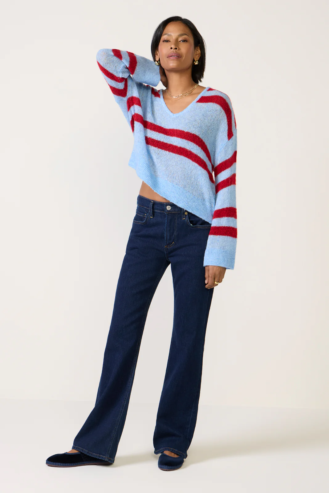 Lucca Stripe Sweater - Image 2