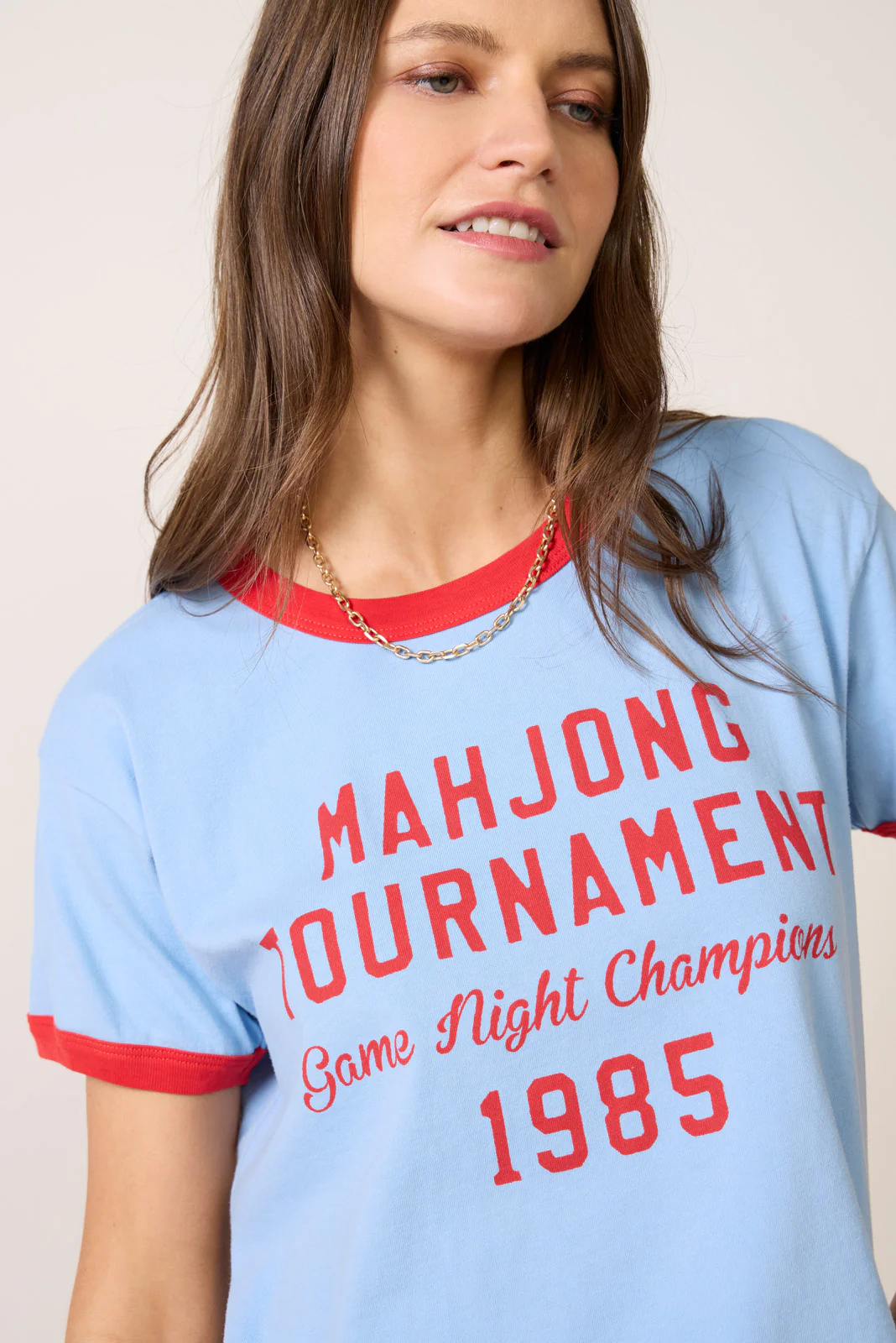 Mahjong Champions Ringer Tee - Image 3