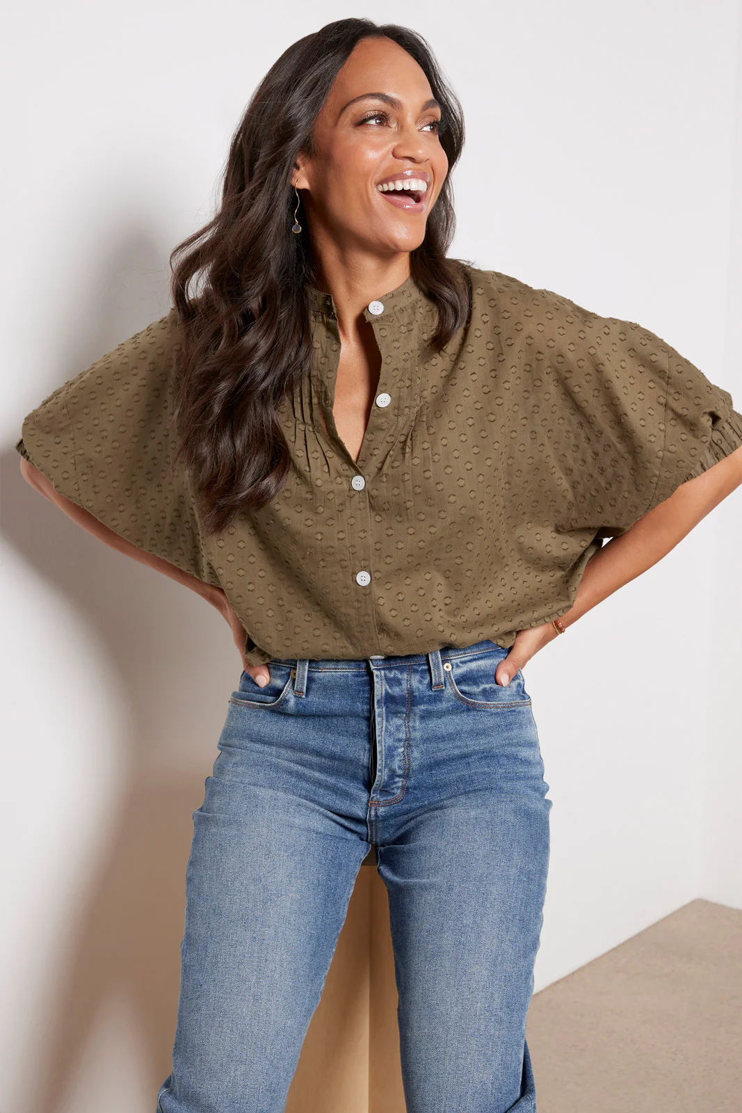 Mandarin Collar Top - Image 5