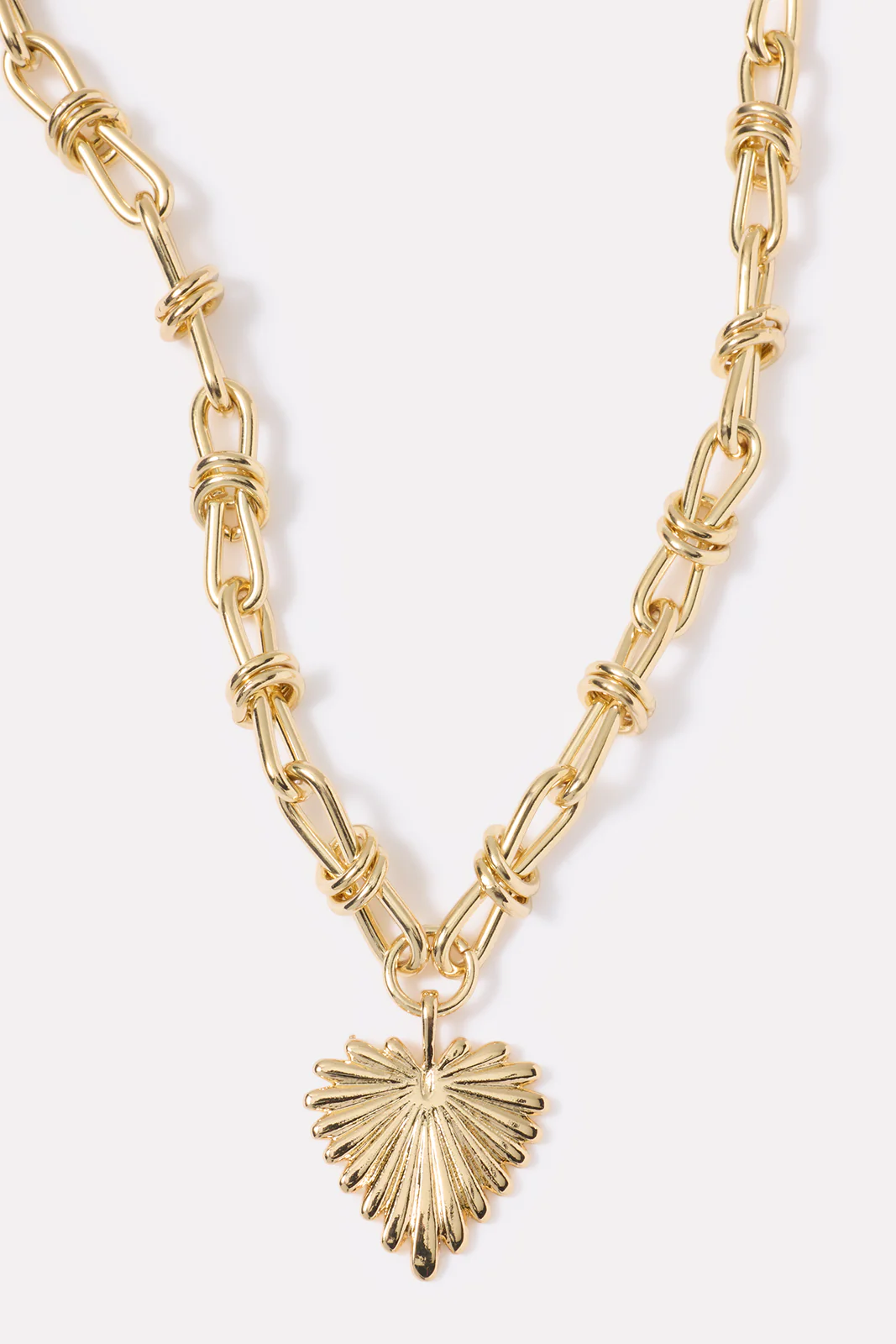 Mika Heart Chain Necklace