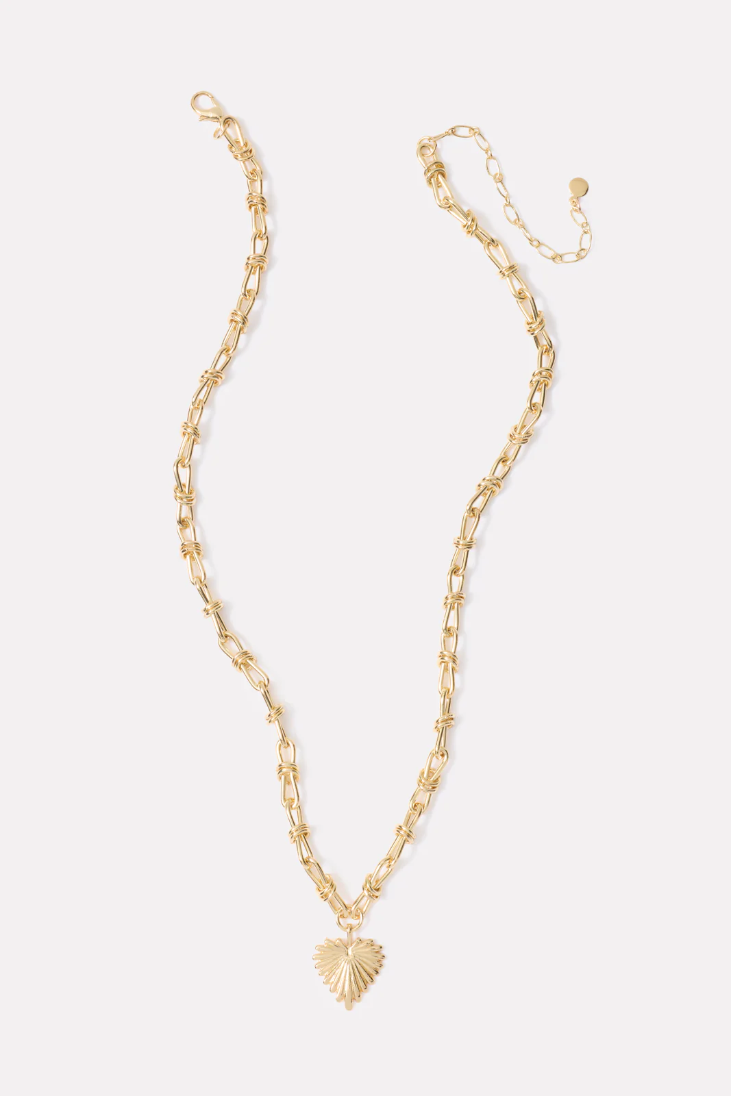 Mika Heart Chain Necklace - Image 3
