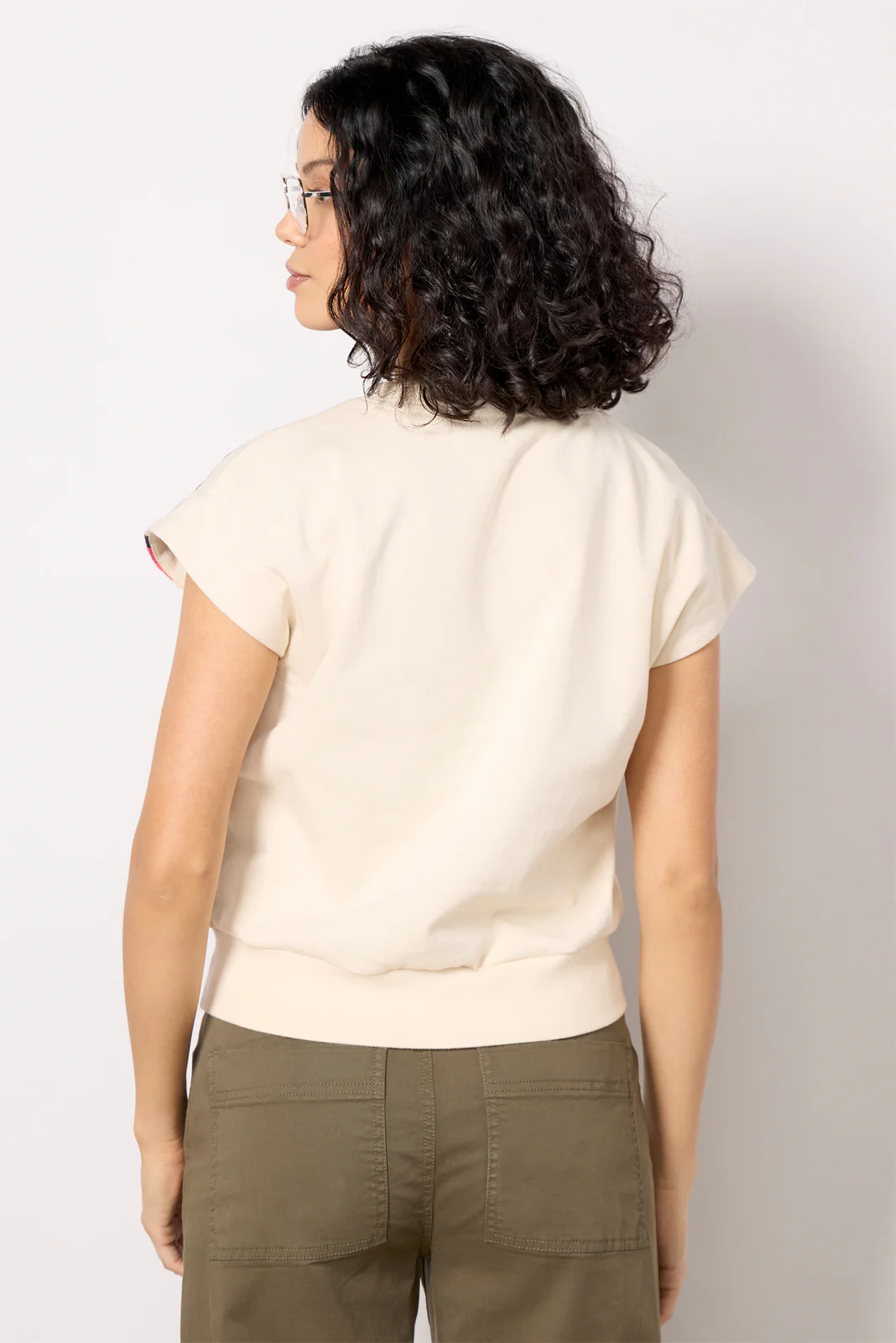 Mira Stripe Sweatshirt Tank - Image 4