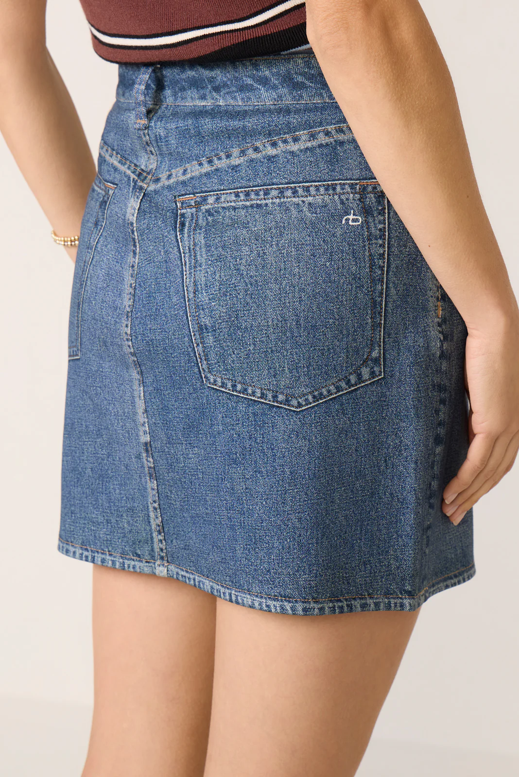 Miramar Ponte Mini Skirt - Image 3