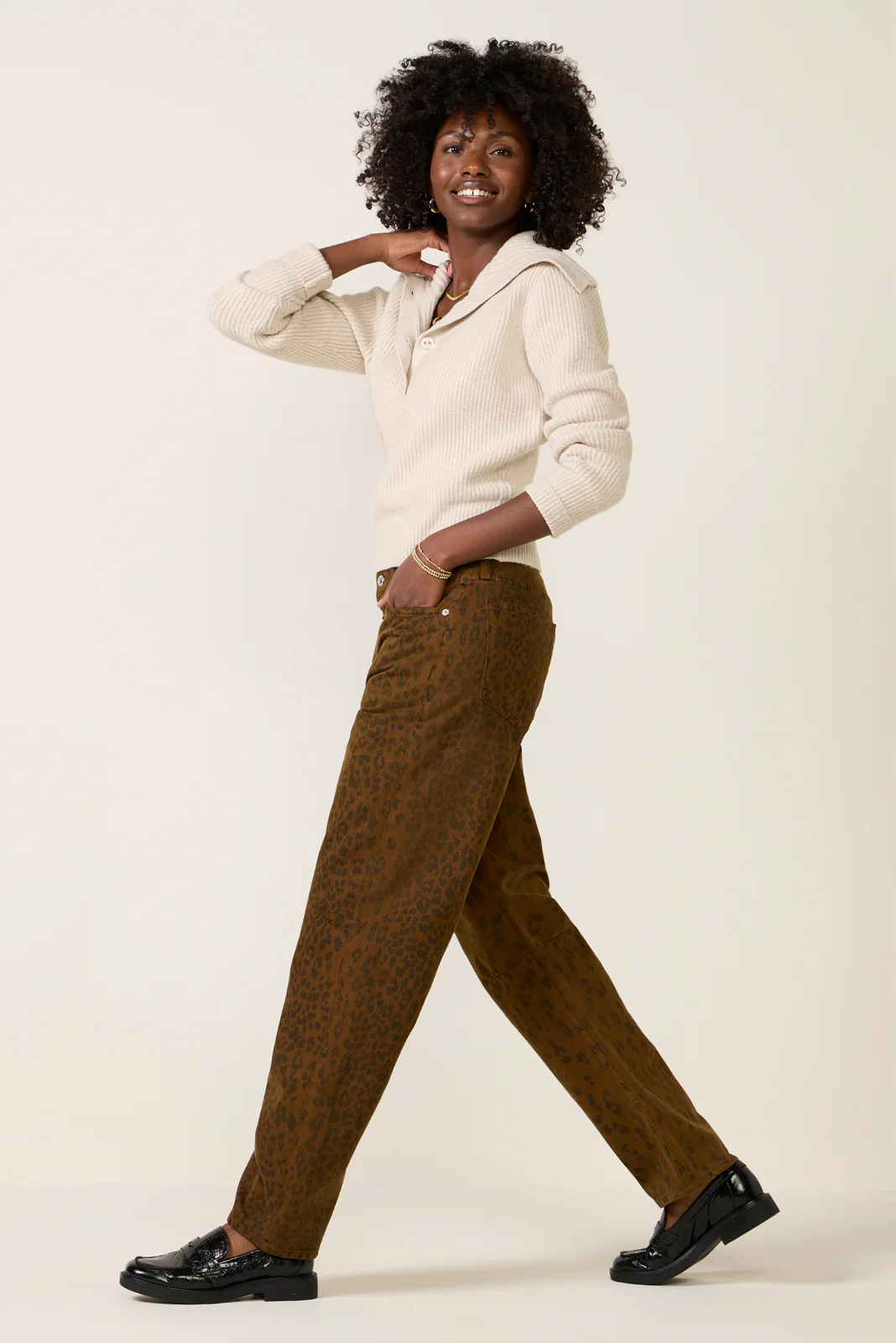 Nash Collared Button Sweater - Image 6
