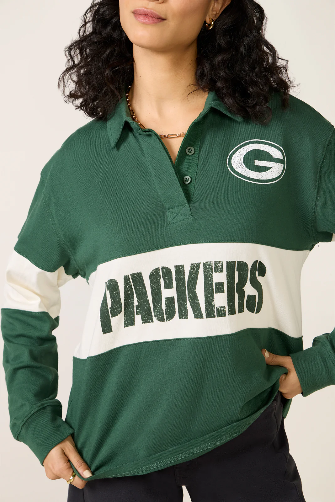 Packers Long Sleeve Rugby - Image 2