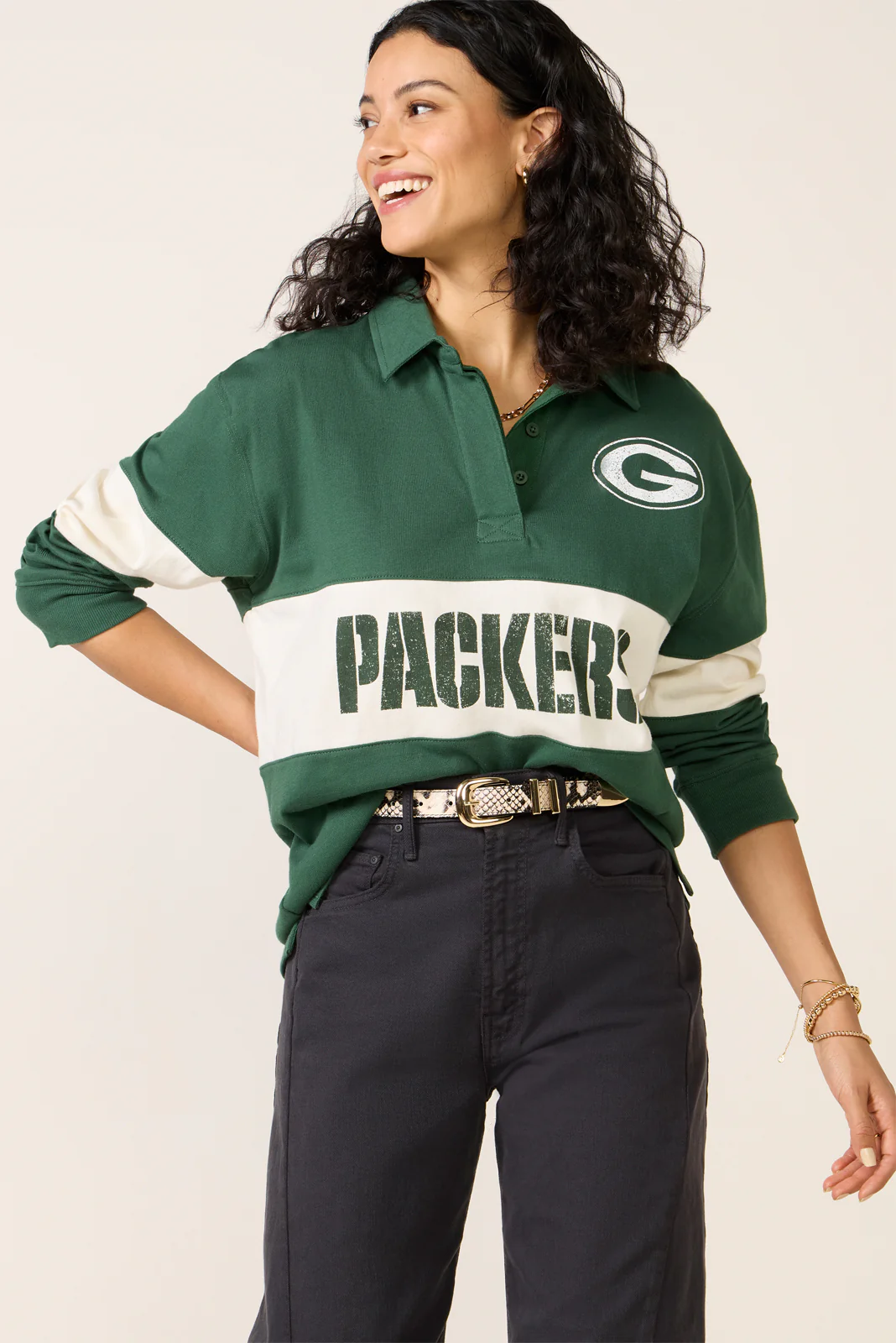 Packers Long Sleeve Rugby - Image 3