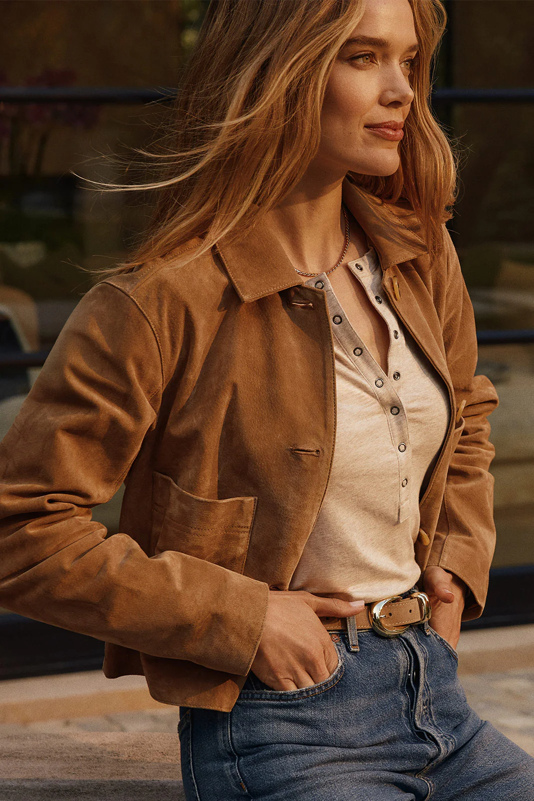 Peyton Henley Long Sleeve Top - Image 6