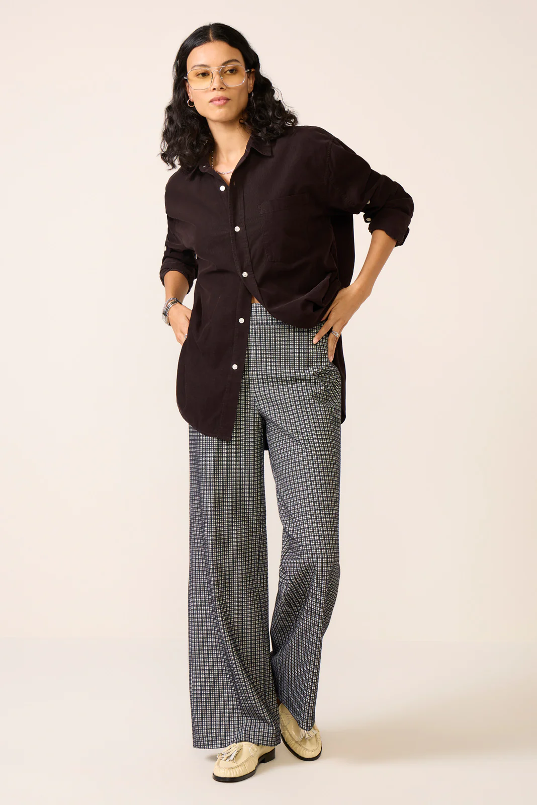 Ponte Wide Leg Pant
