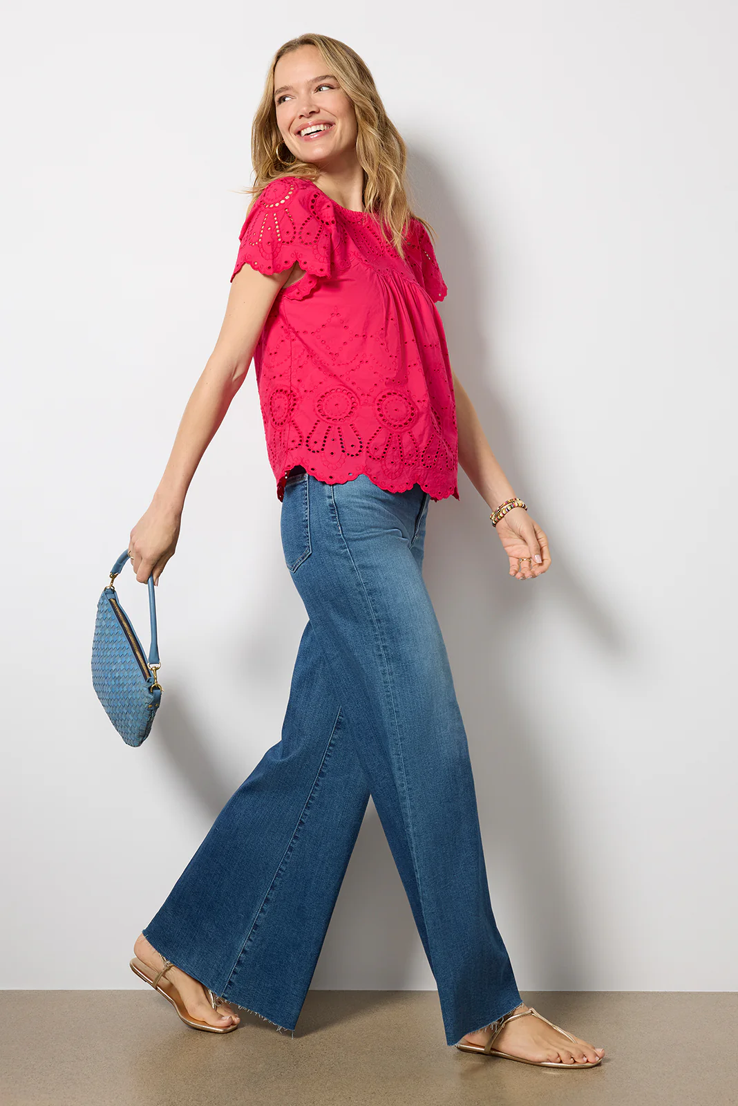 Quincy Eyelet Blouse - Image 5