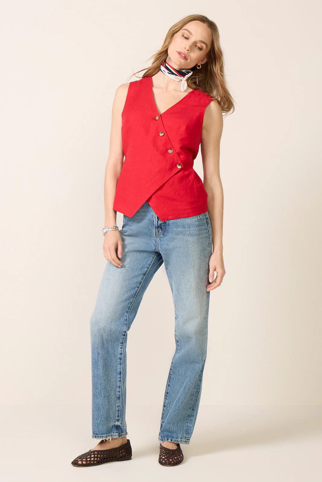 Ridley Linen Vest - Image 2