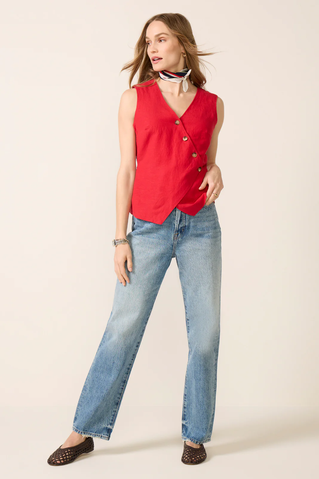 Ridley Linen Vest - Image 6