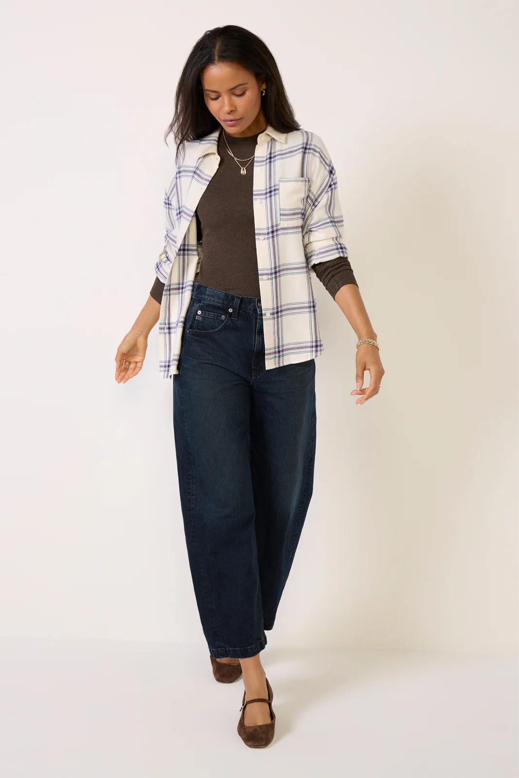 River Plaid Button Down - Image 2