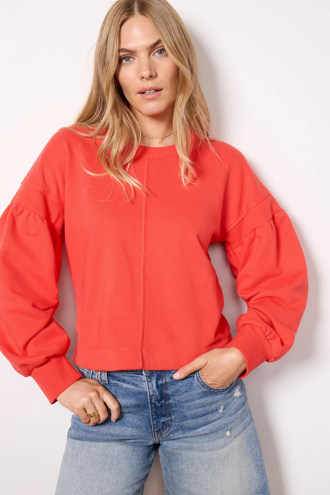Samantha Puff Sleeve Sweatshirt - Image 6