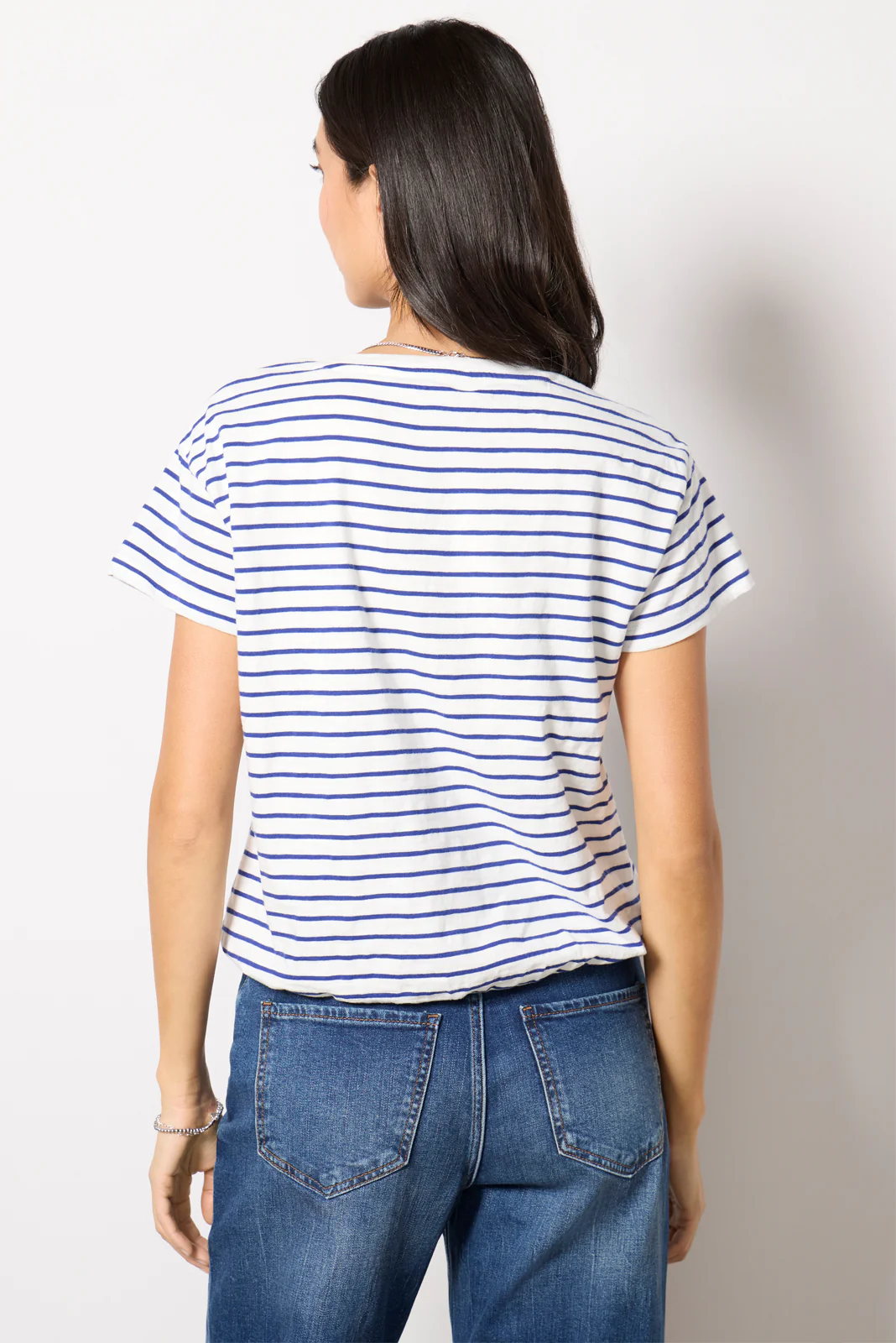 Skye Stripe Bubble Tee - Image 4